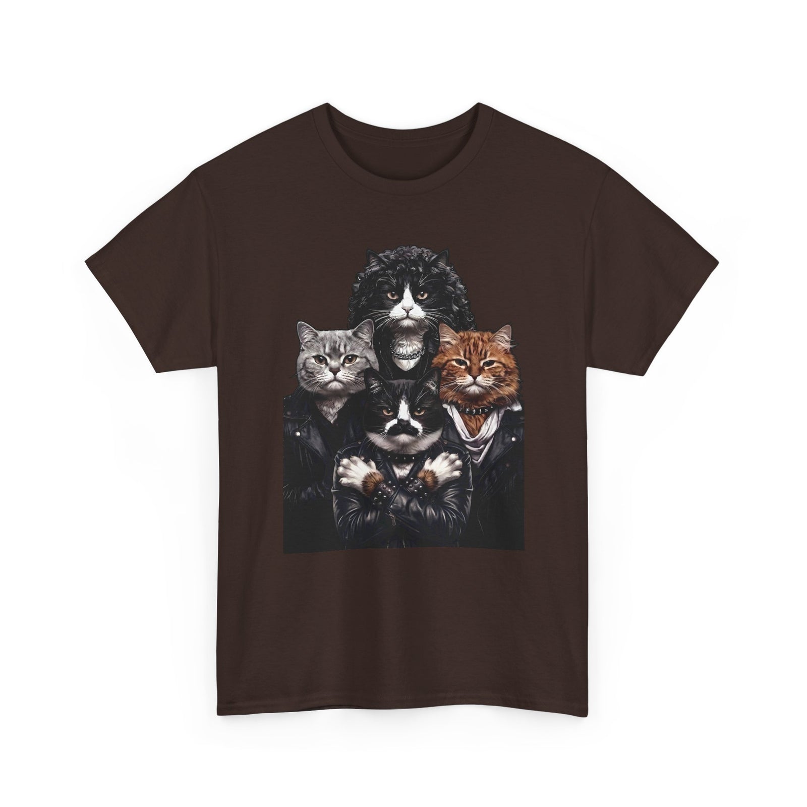 Bohemian Catsody T-Shirt — Retro 80s Hard Rock Feline Band Parody