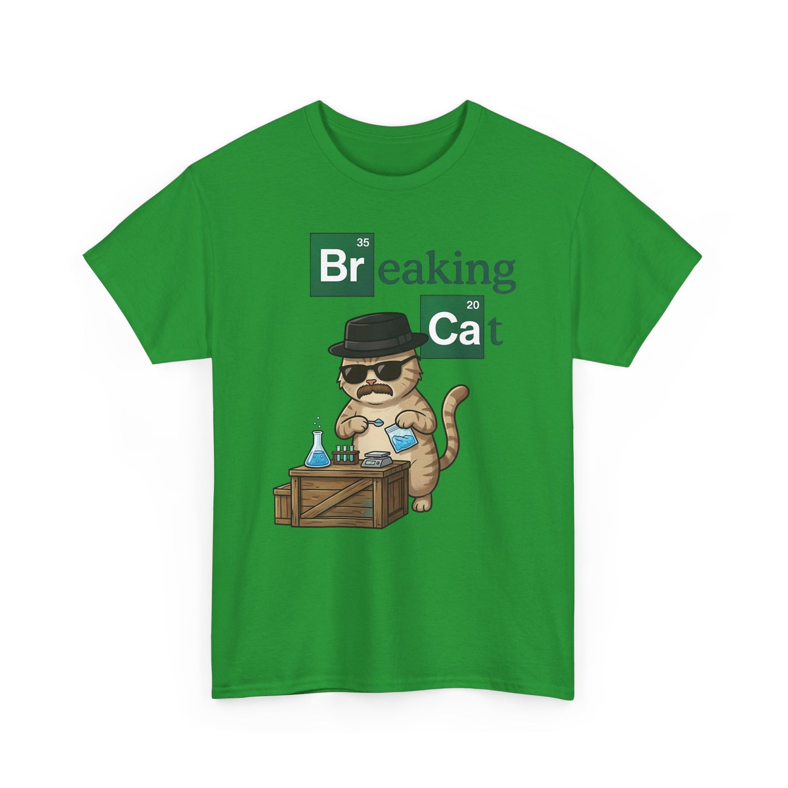Breaking Cat T-Shirt — Funny Cat Graphic Tee