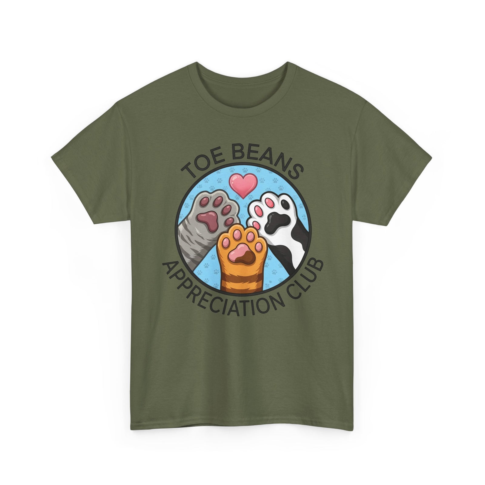 Toe Beans Appreciation Club Cat Lovers T-Shirt