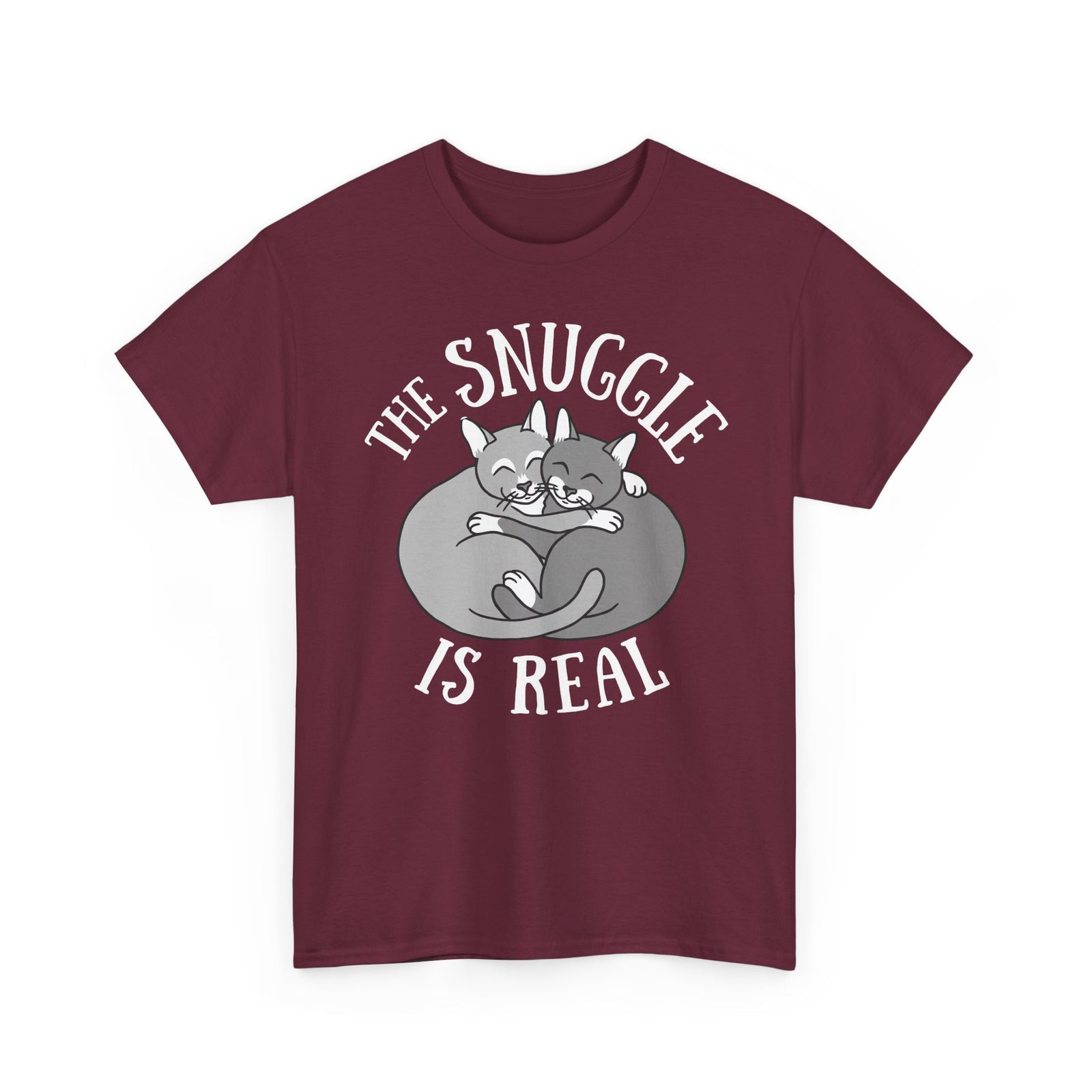 The Snuggle Is Real Cat Lover T-Shirt