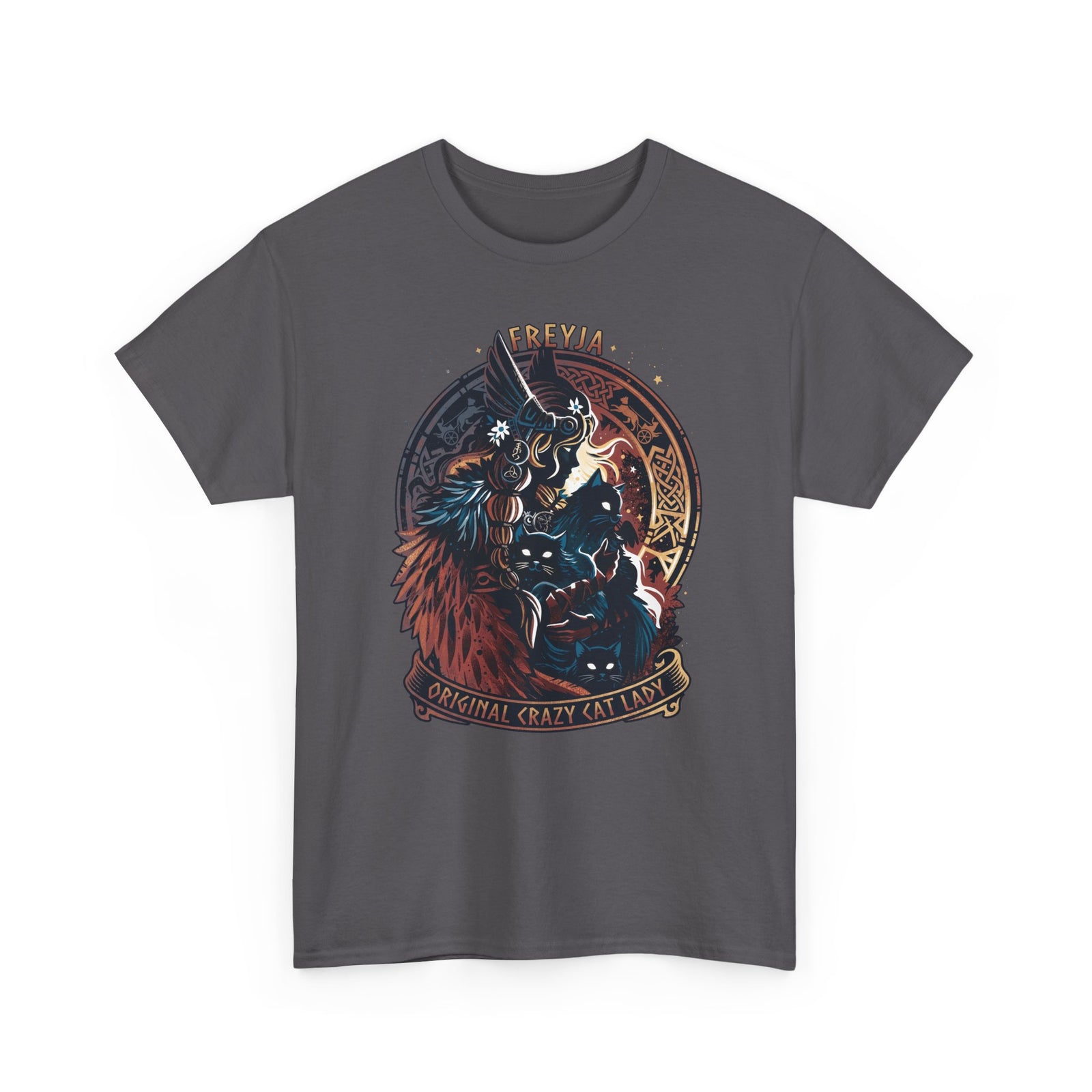 Crazy Cat Lady T-Shirt — Freyja Original Cat Lover Tee