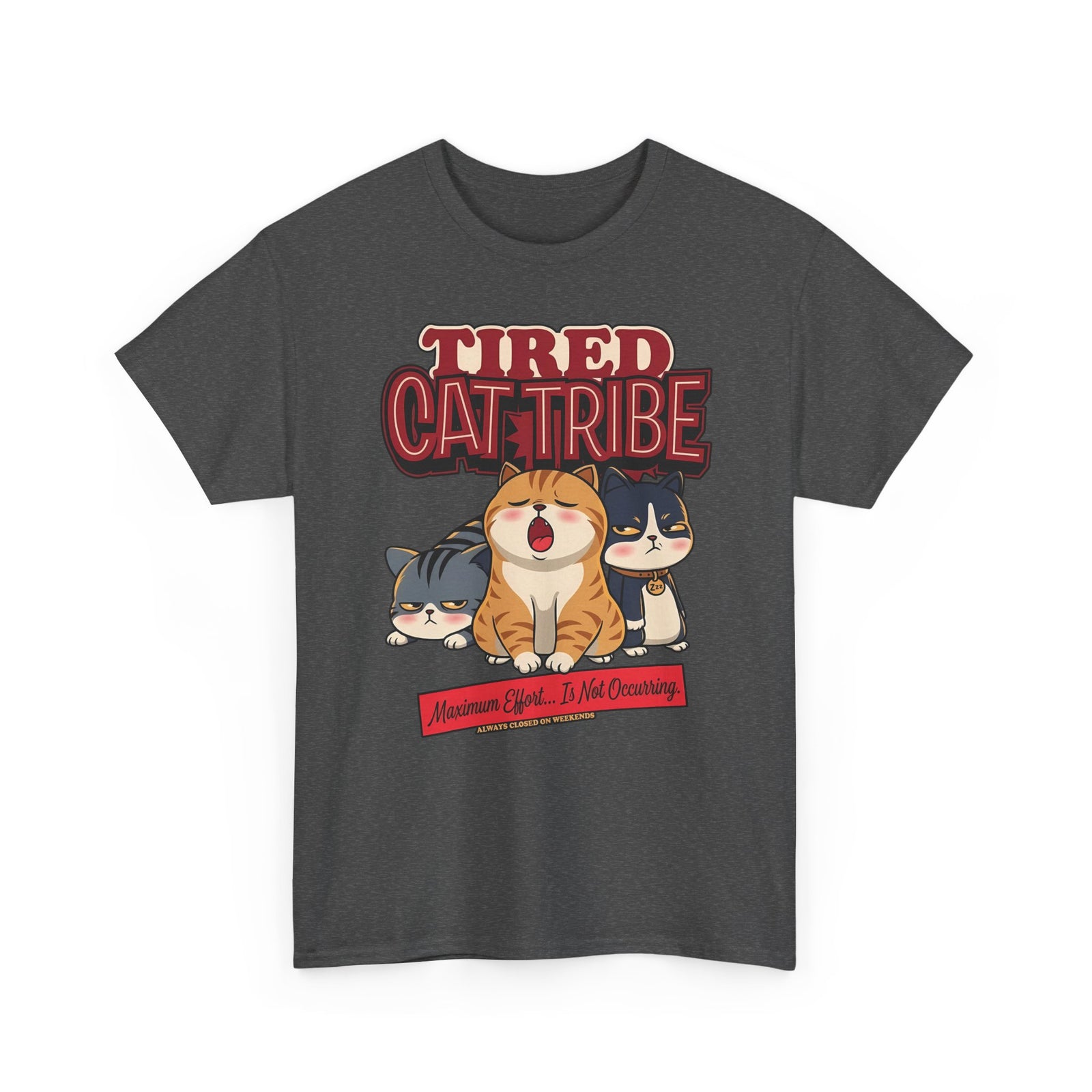 Tired Cat Tribe T-Shirt