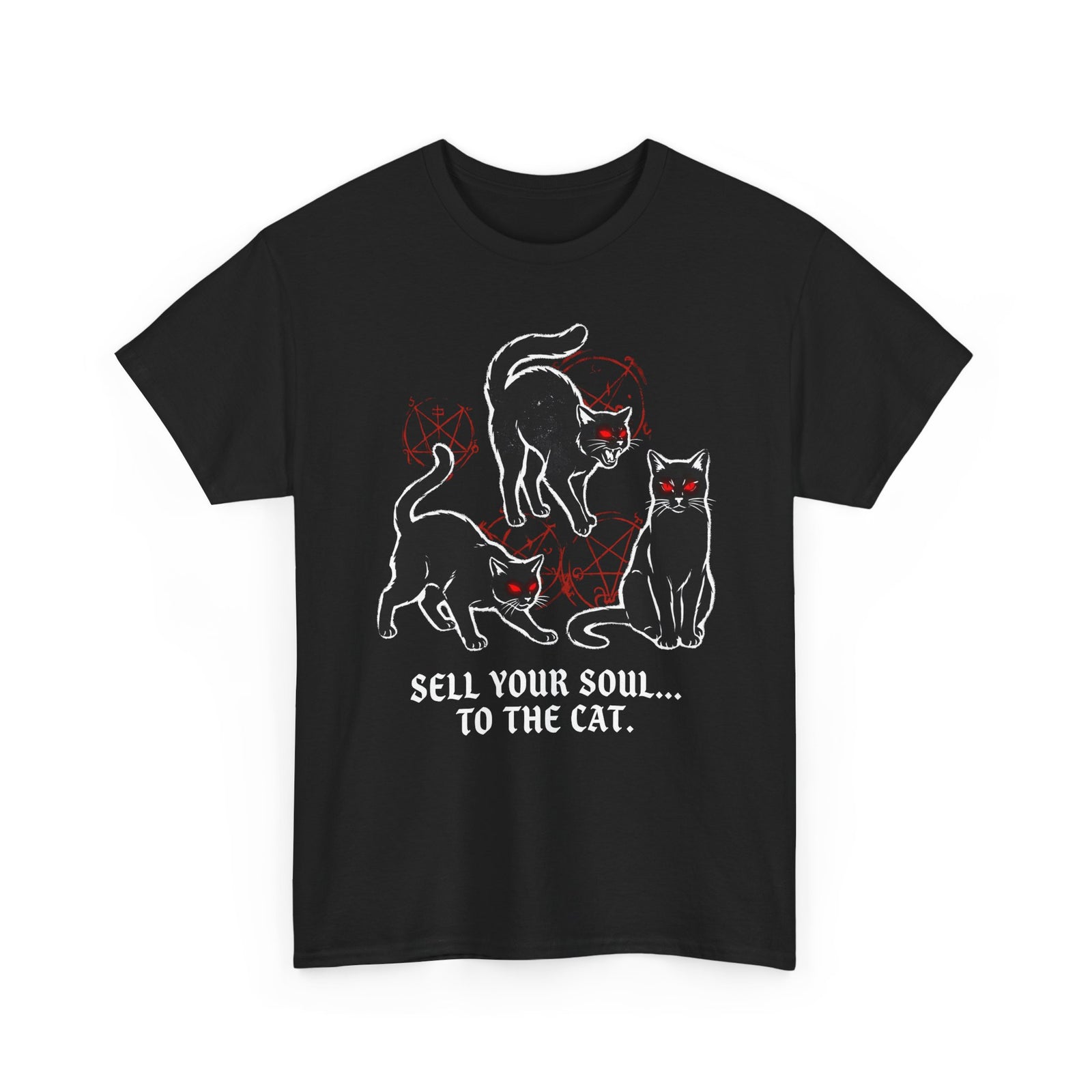 Sell Your Soul To The Cat T-Shirt — Funny Cat Lover Tee