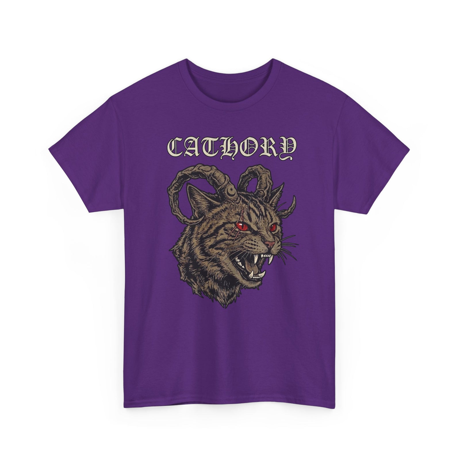 Catlord T-Shirt — Gothic Cat King Graphic Tee