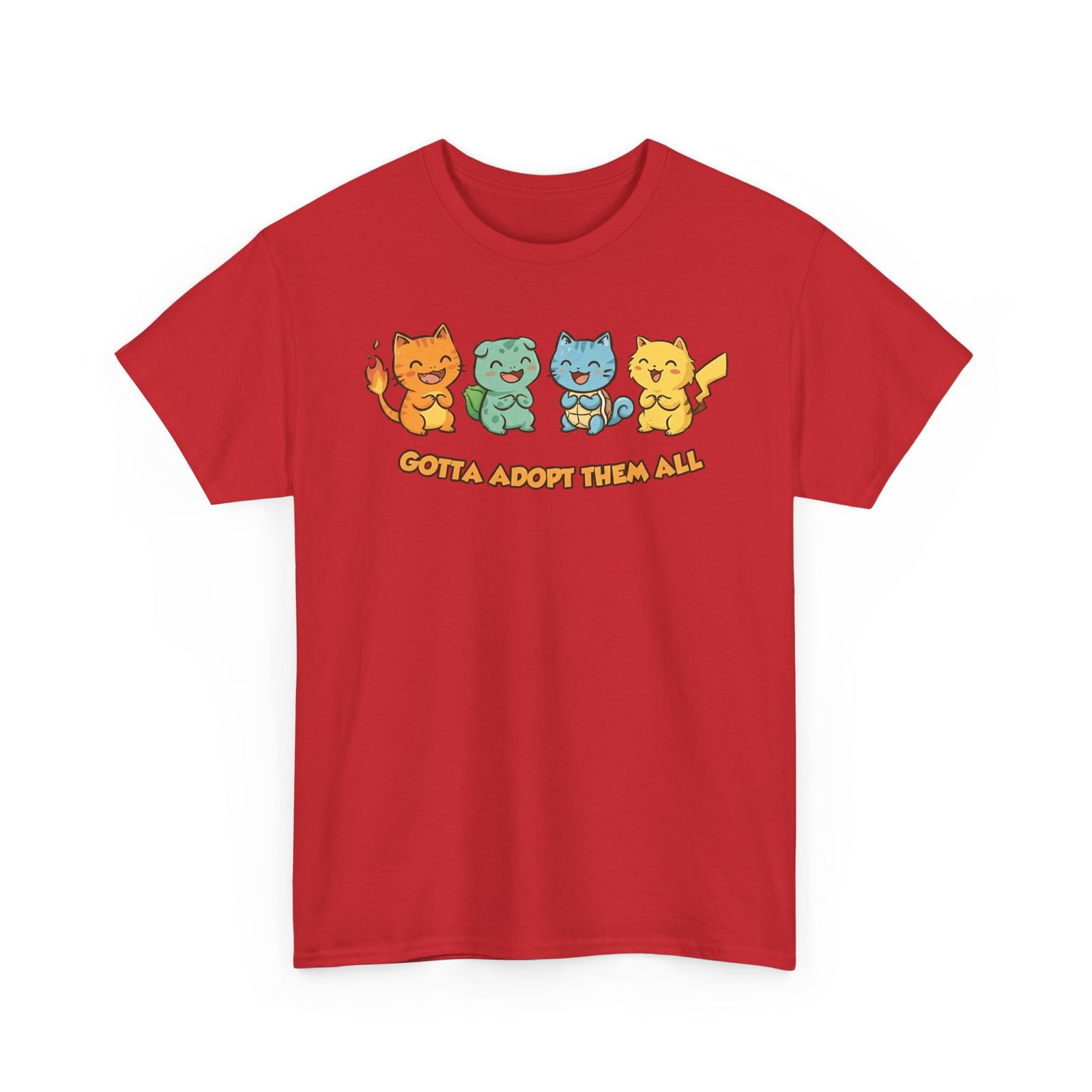 Gotta Adopt Them All Cat T-Shirt