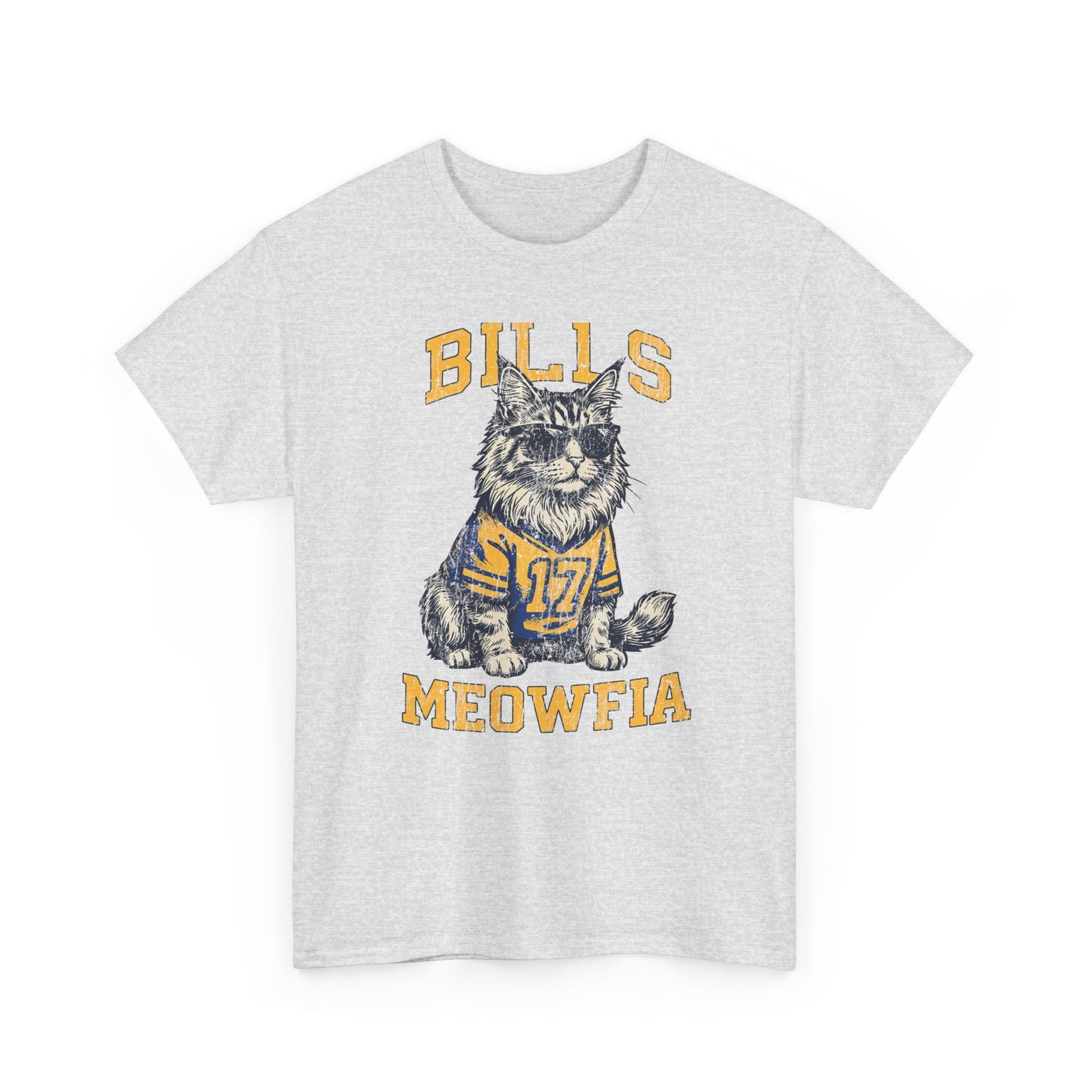Bills Meowfia T-Shirt — Funny Cat Mafia Graphic Tee