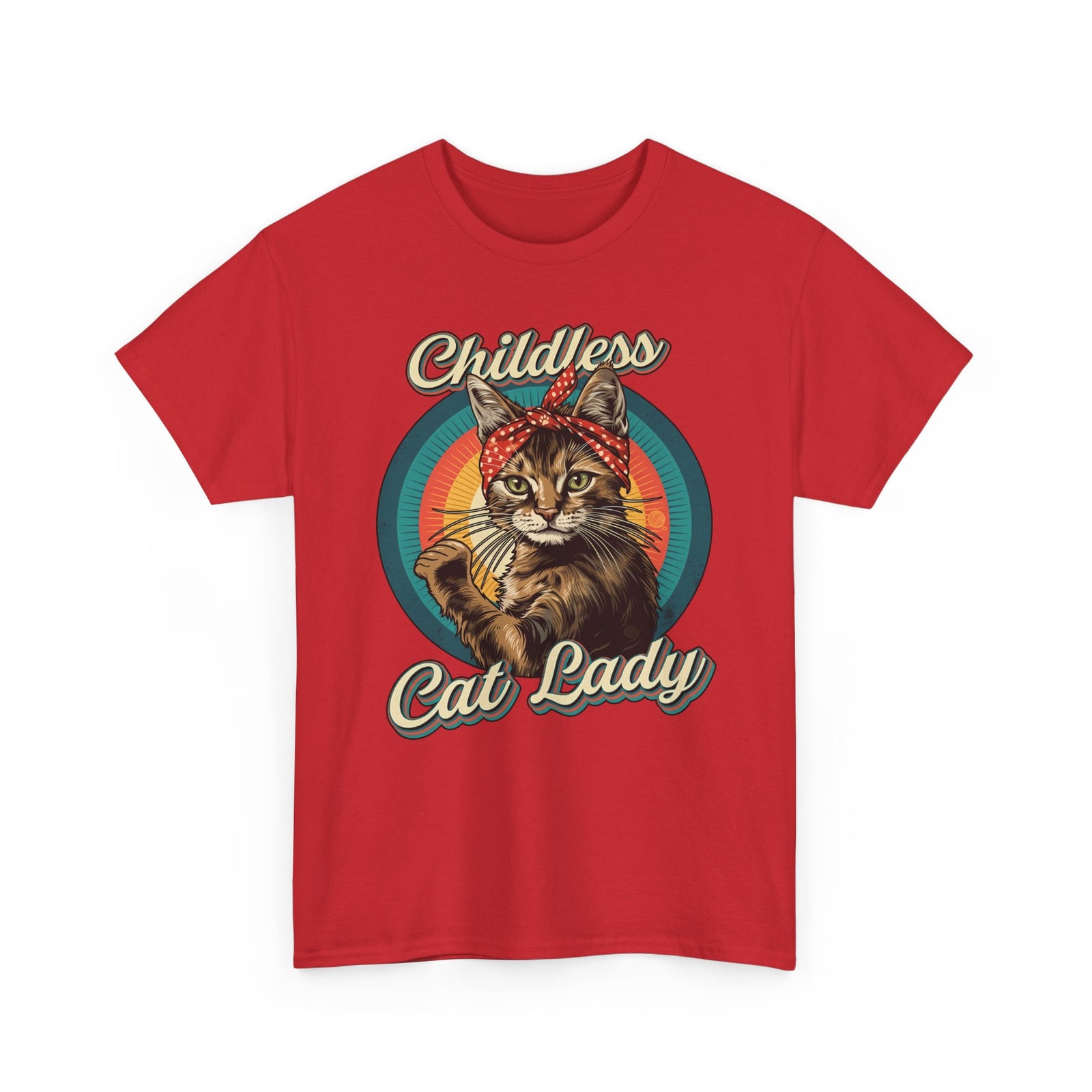 Childless Cat Lady T-Shirt — Funny Cat Lover Tee