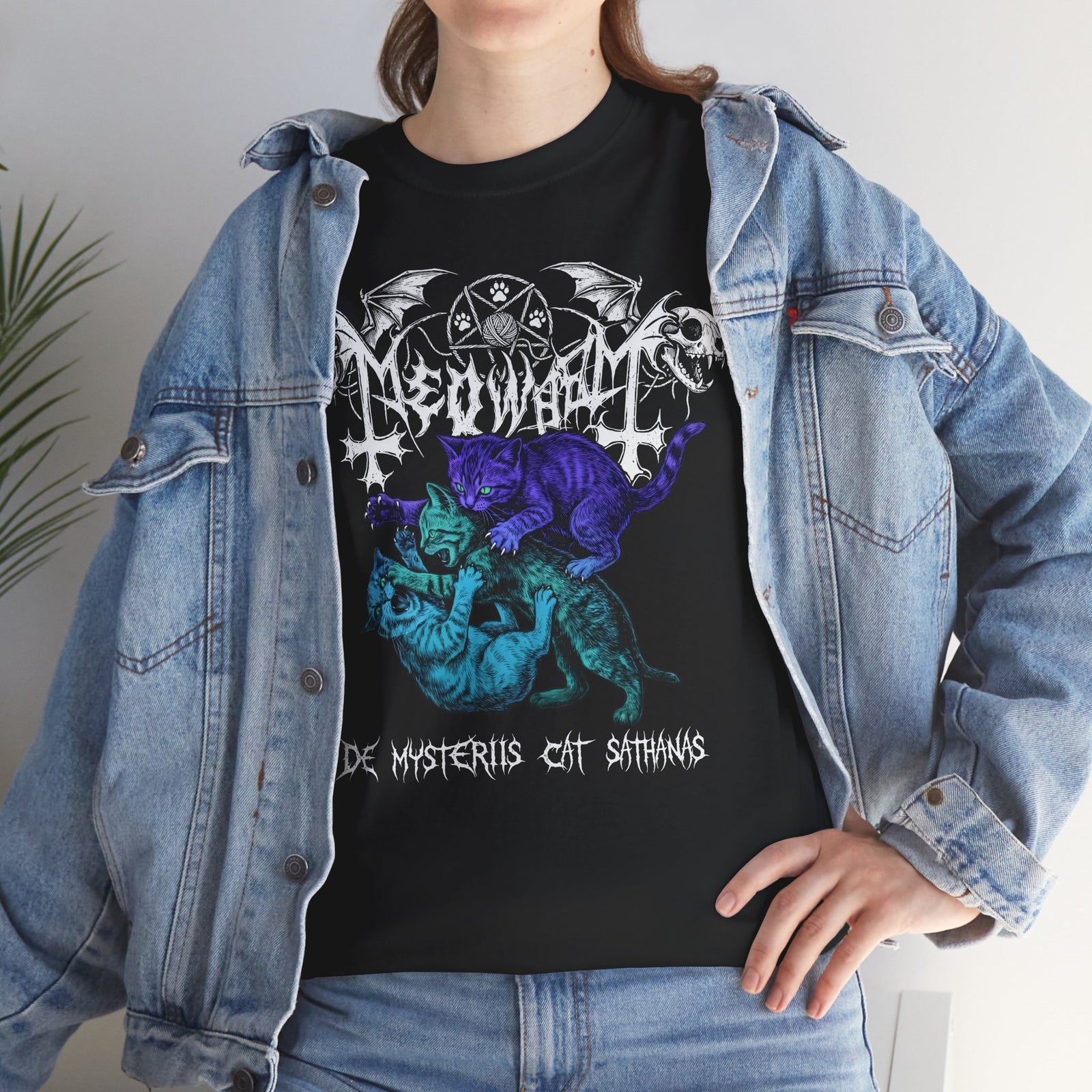 Meowmetal Cat Rock T-Shirt