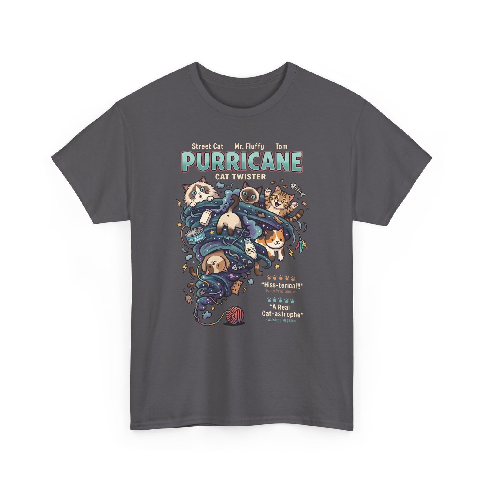 Purricane Funny Cat T-Shirt