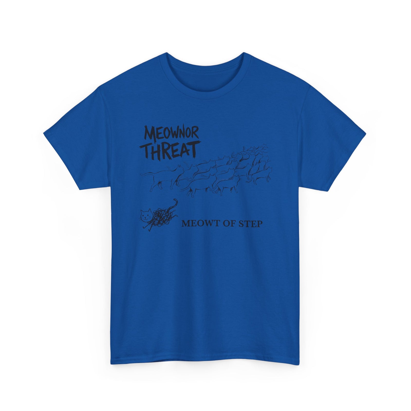 Meownor Thread Meowt Of Step T-Shirt — Funny Cat Dance Graphic Tee