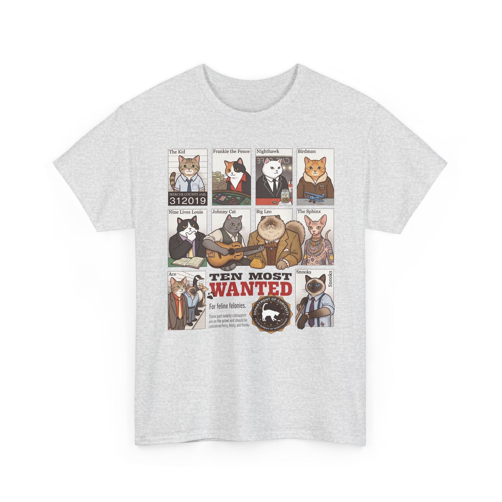 Cats Wanted T-Shirt — Funny Cat Lover Tee