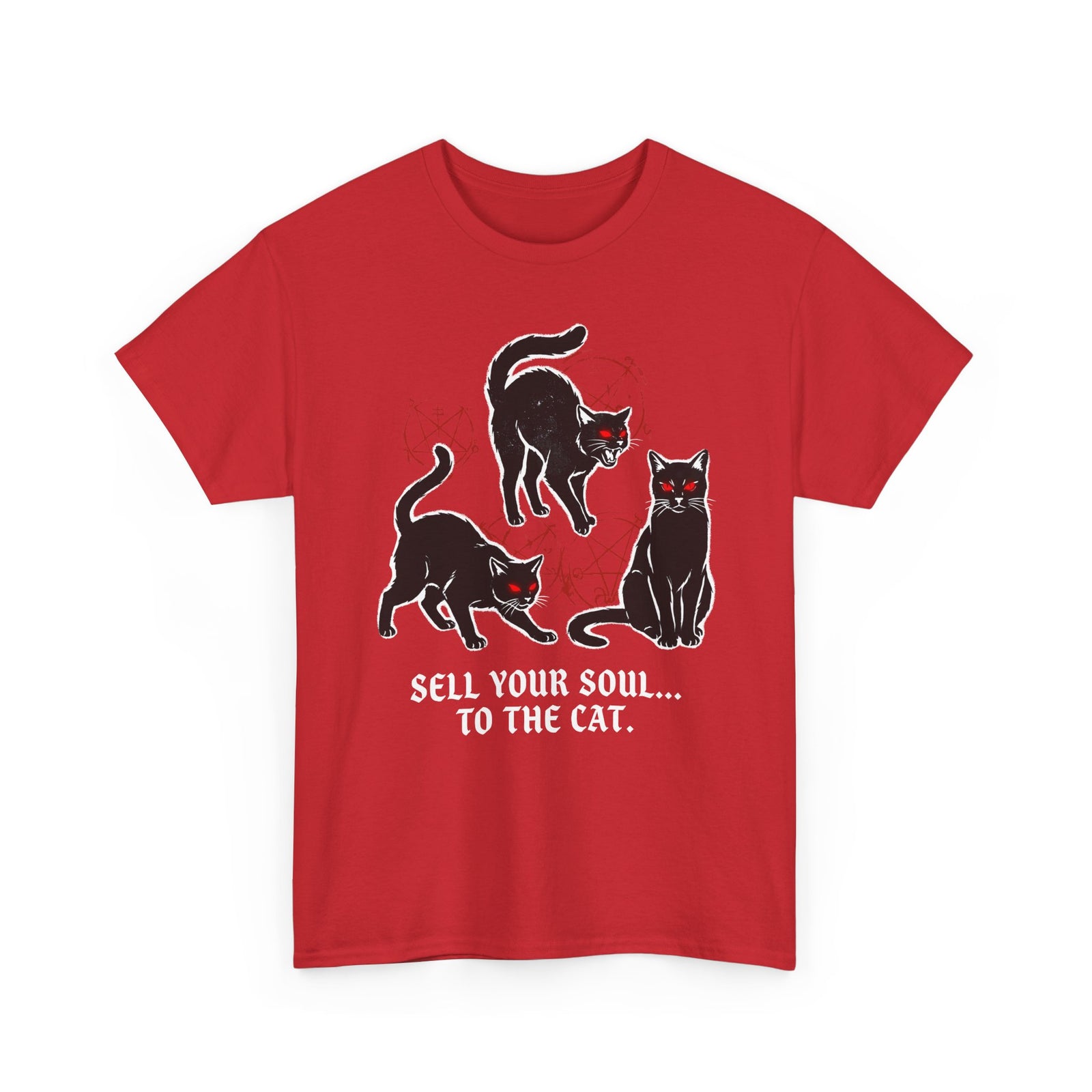 Sell Your Soul To The Cat T-Shirt — Funny Cat Lover Tee