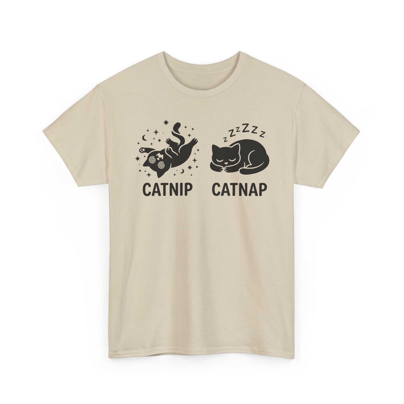 Catnip Catnap Cat T-Shirt — Cute Cat Nap Graphic Tee