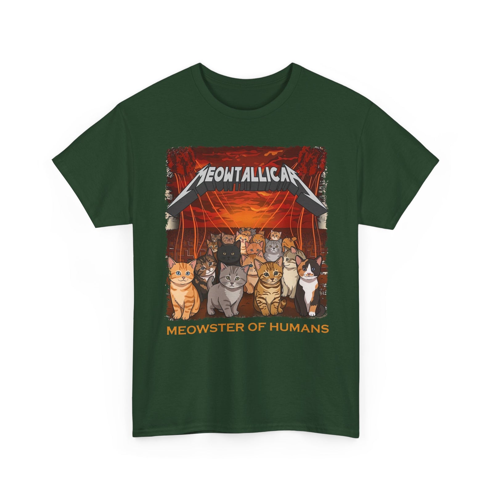 Meowster of Humans Cat T-Shirt