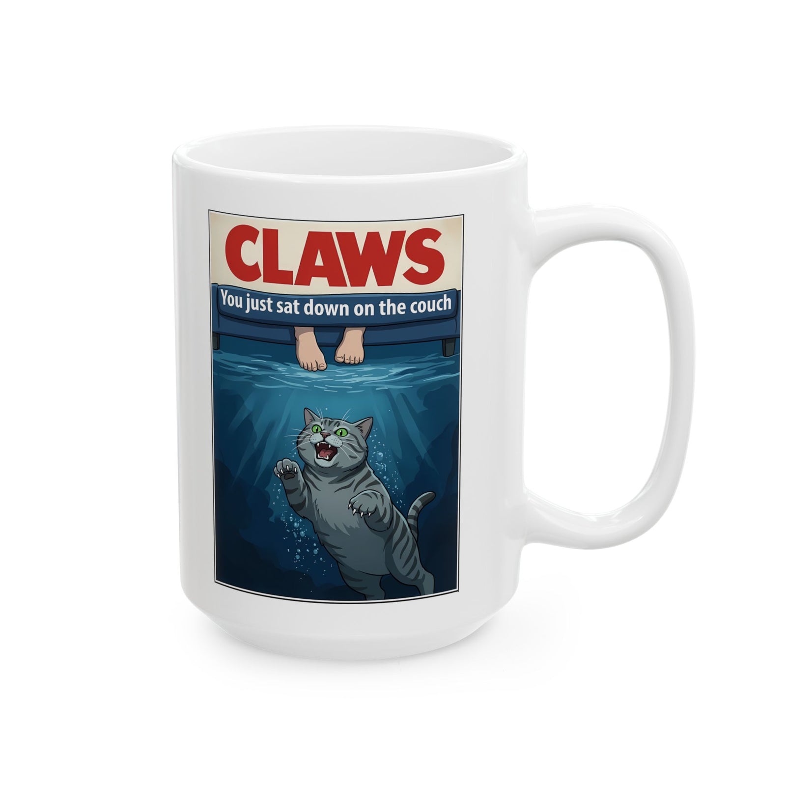 Cat's Claws Ceramic Mug