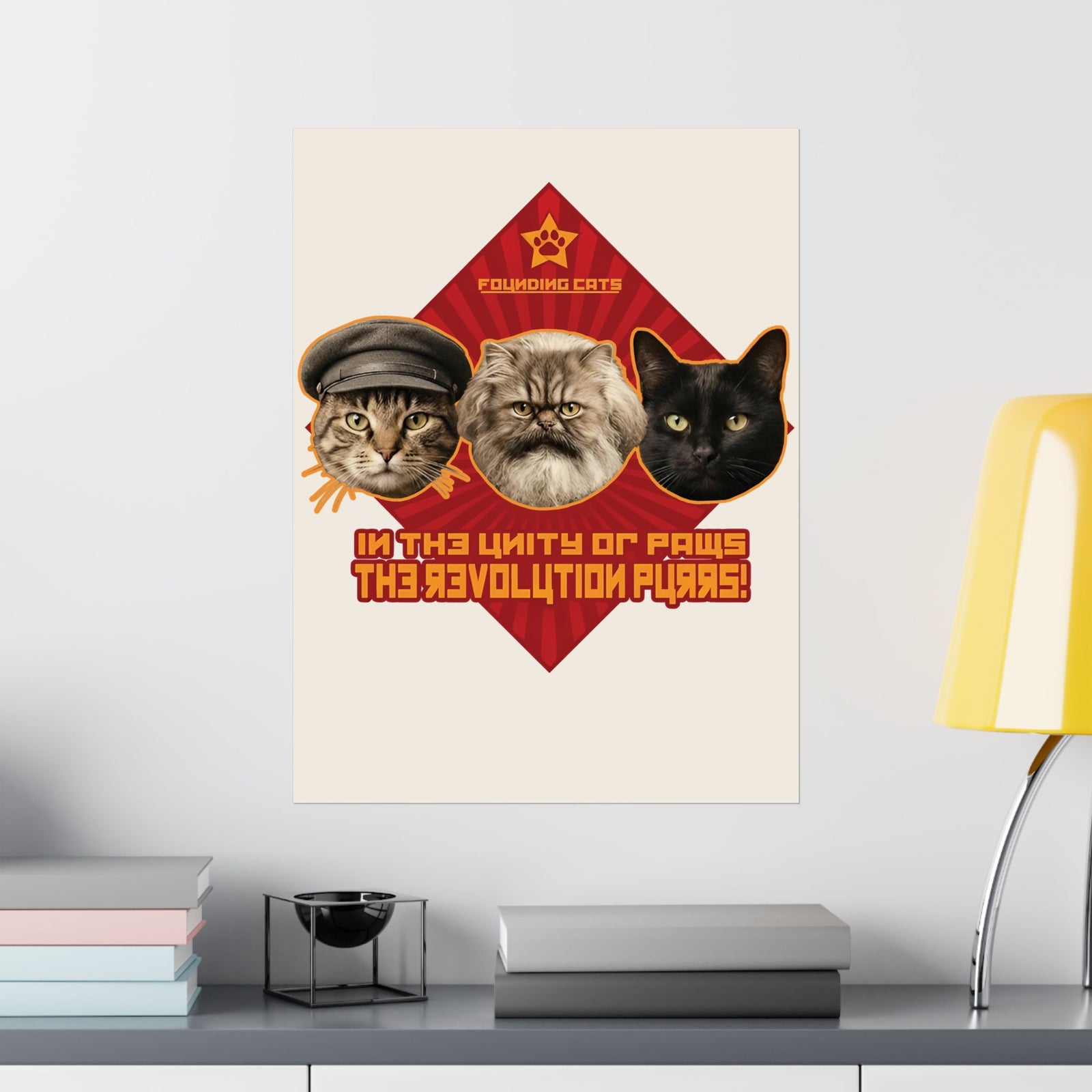 Founding Cats Poster