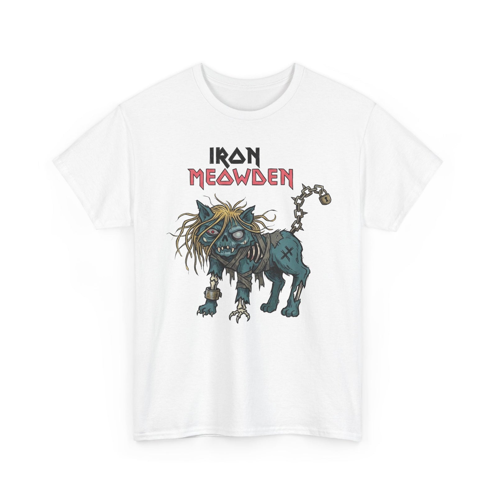 Cat Rock Hip Hop T-Shirt — Vintage Cat Band Graphic Tee