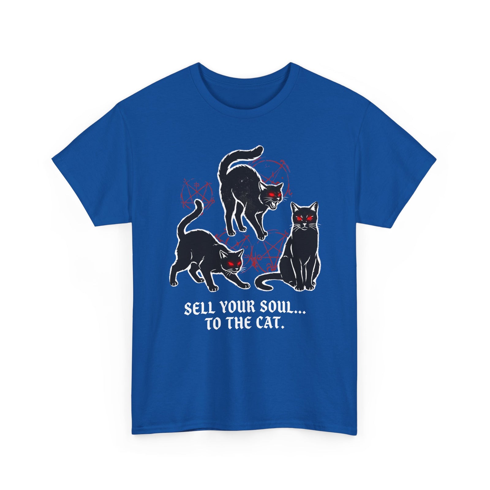 Sell Your Soul To The Cat T-Shirt — Funny Cat Lover Tee