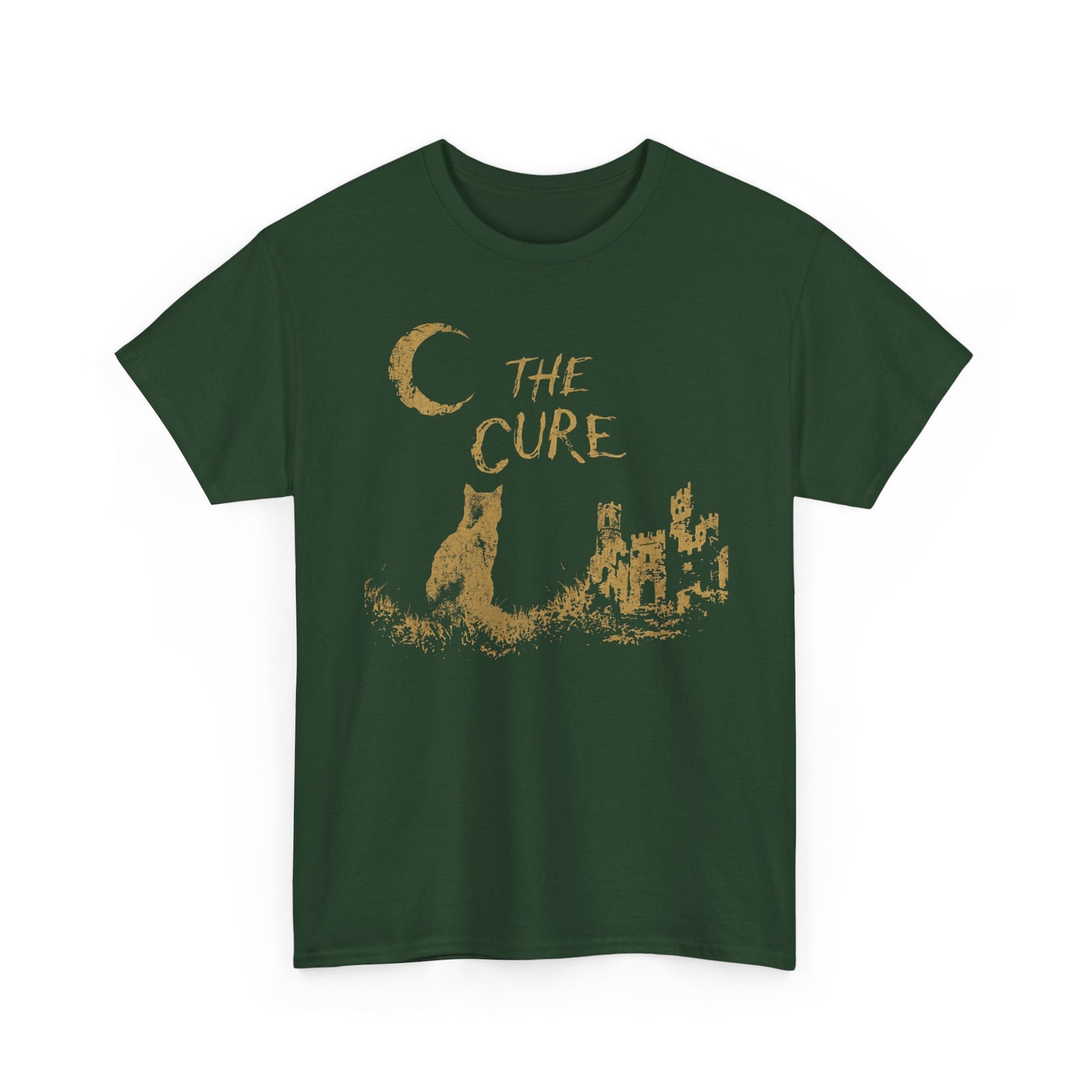 Goth Cat Lover T-Shirt — Goth Aesthetic Cat Tee