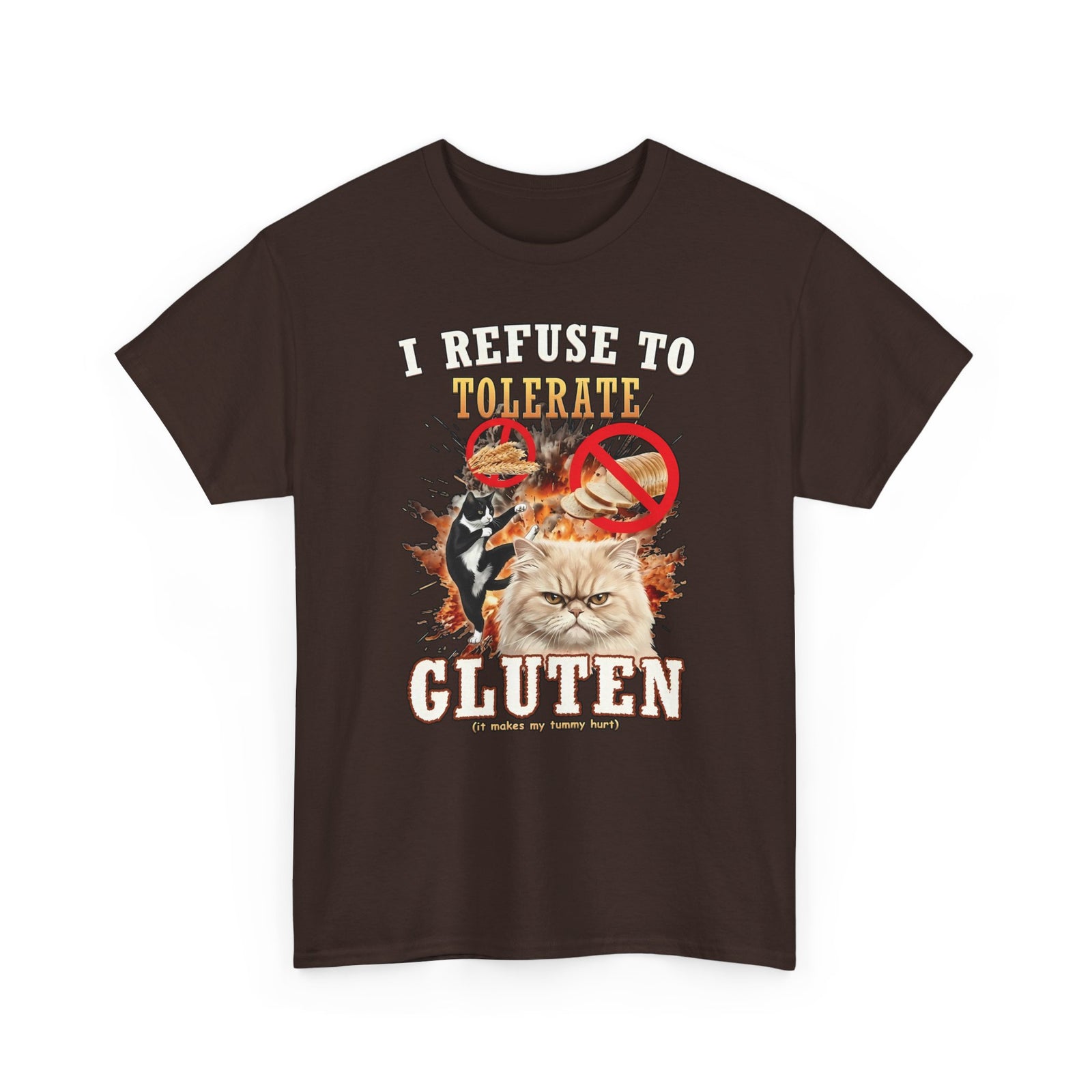 I Refuse To Tolerate Gluten T-Shirt