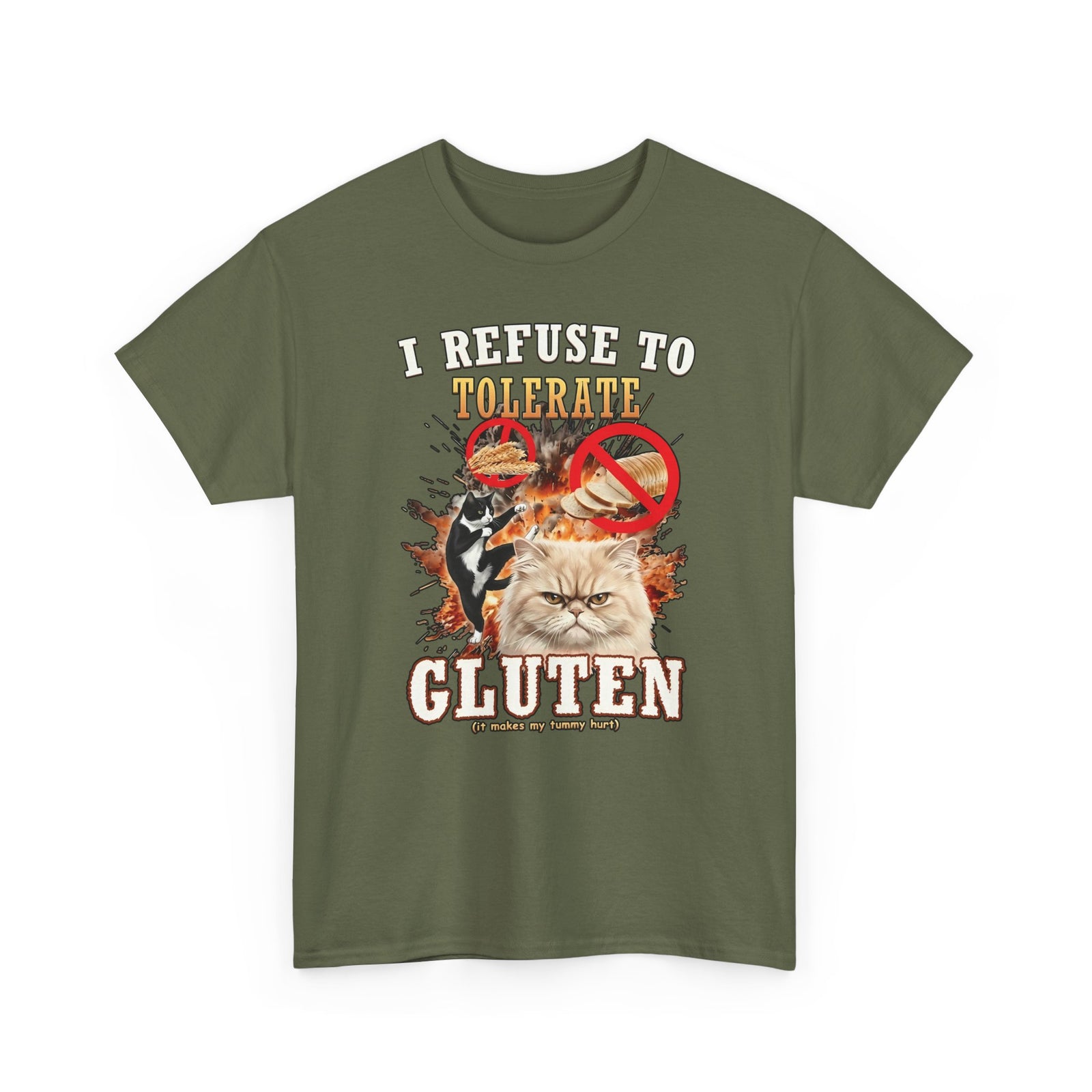 I Refuse To Tolerate Gluten T-Shirt
