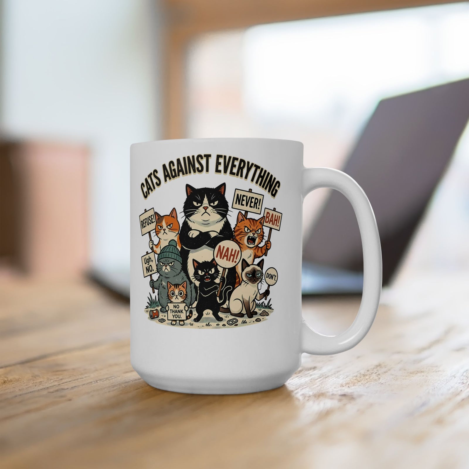 Cats Against Everything Ceramic Mug