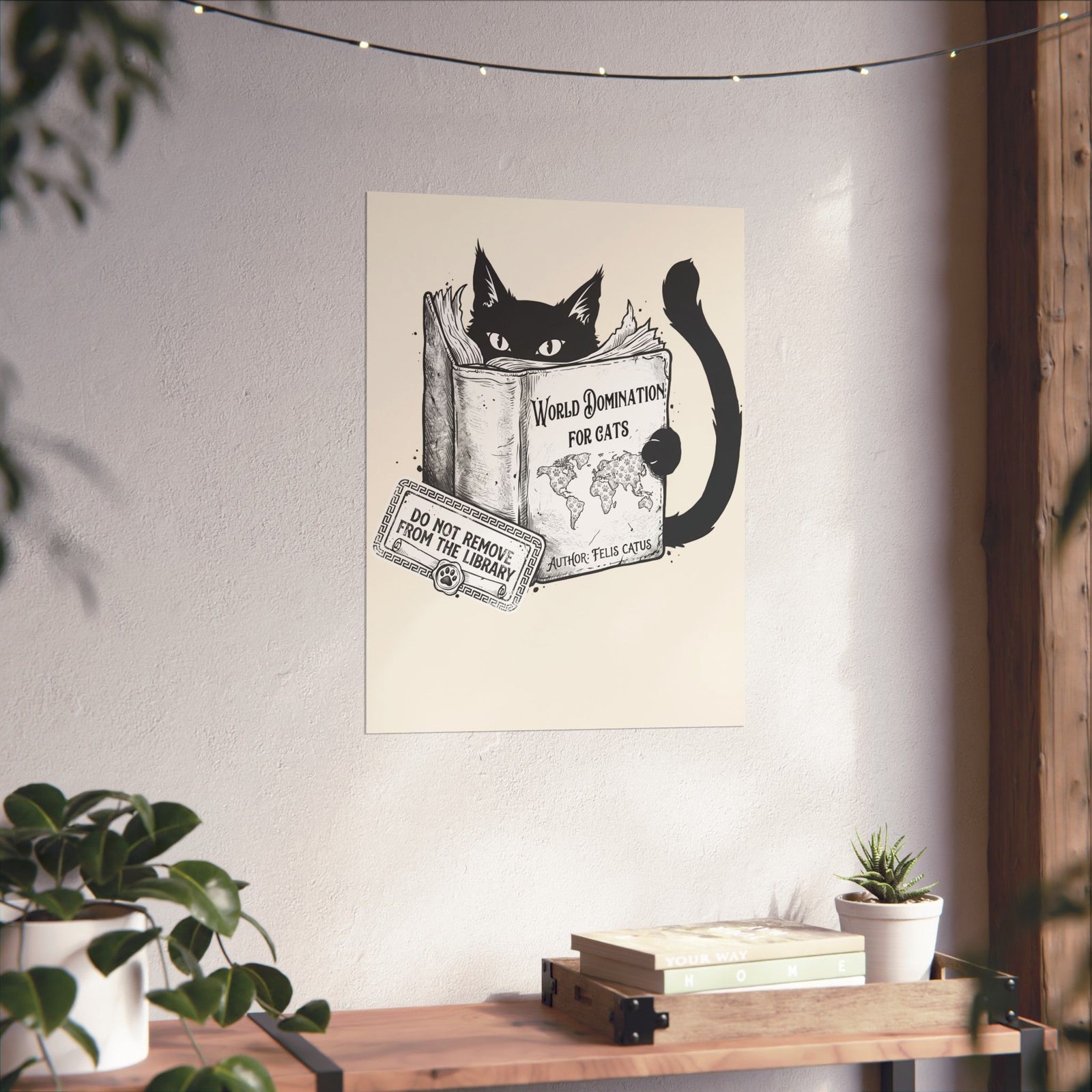 Cats "Dominated" the World Poster