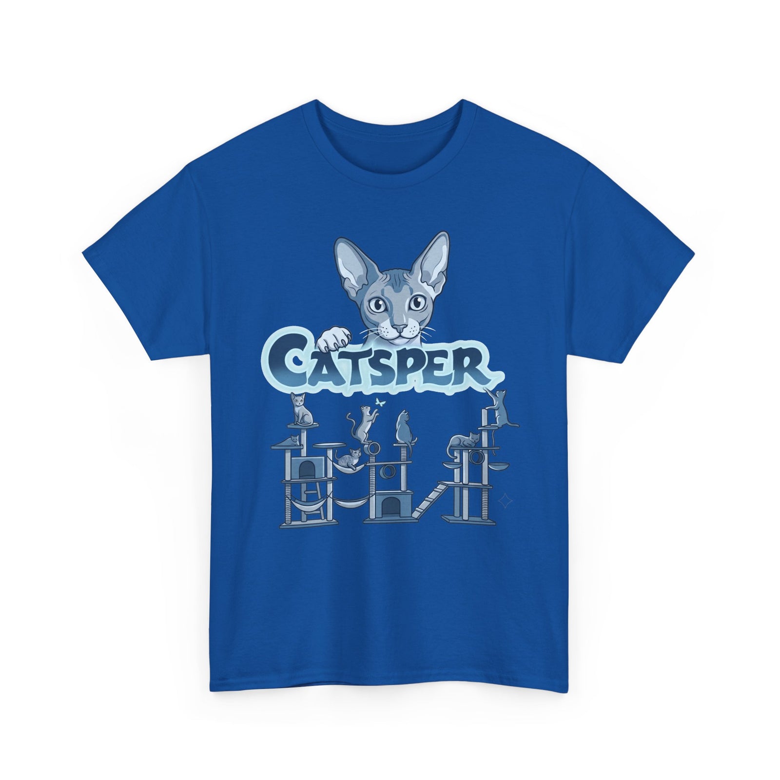 Cat Lab T‑Shirt — "CatspER" Retro Science Cat Tee