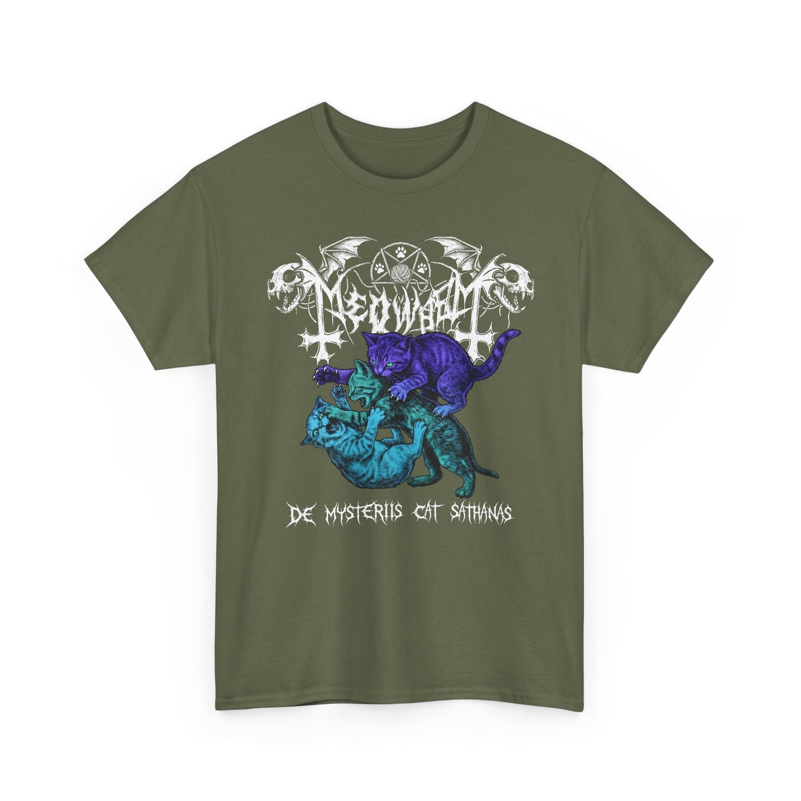 Meowmetal Cat Rock T-Shirt