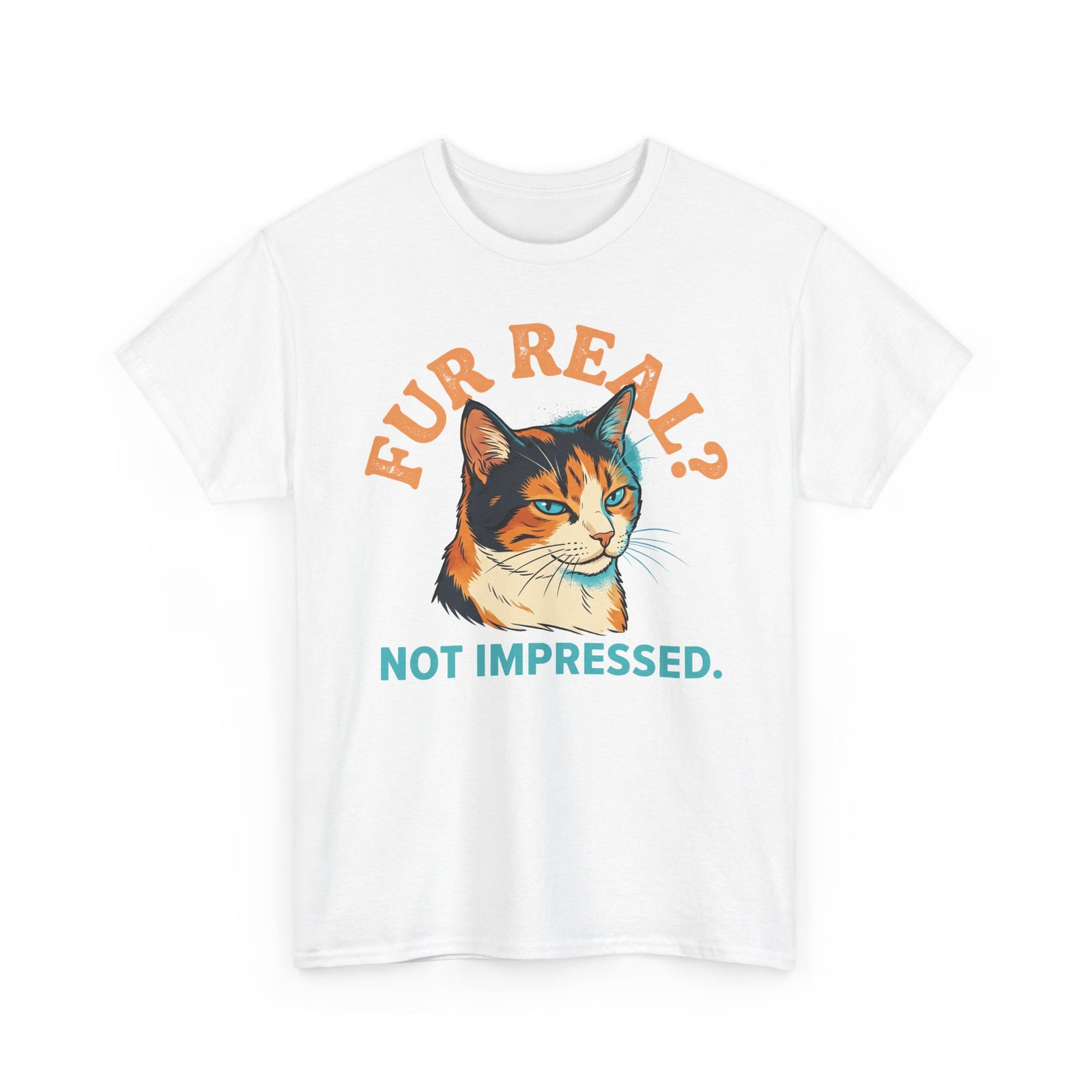 Cat Rescue T‑Shirt — Noir City Cat with Paw Signal