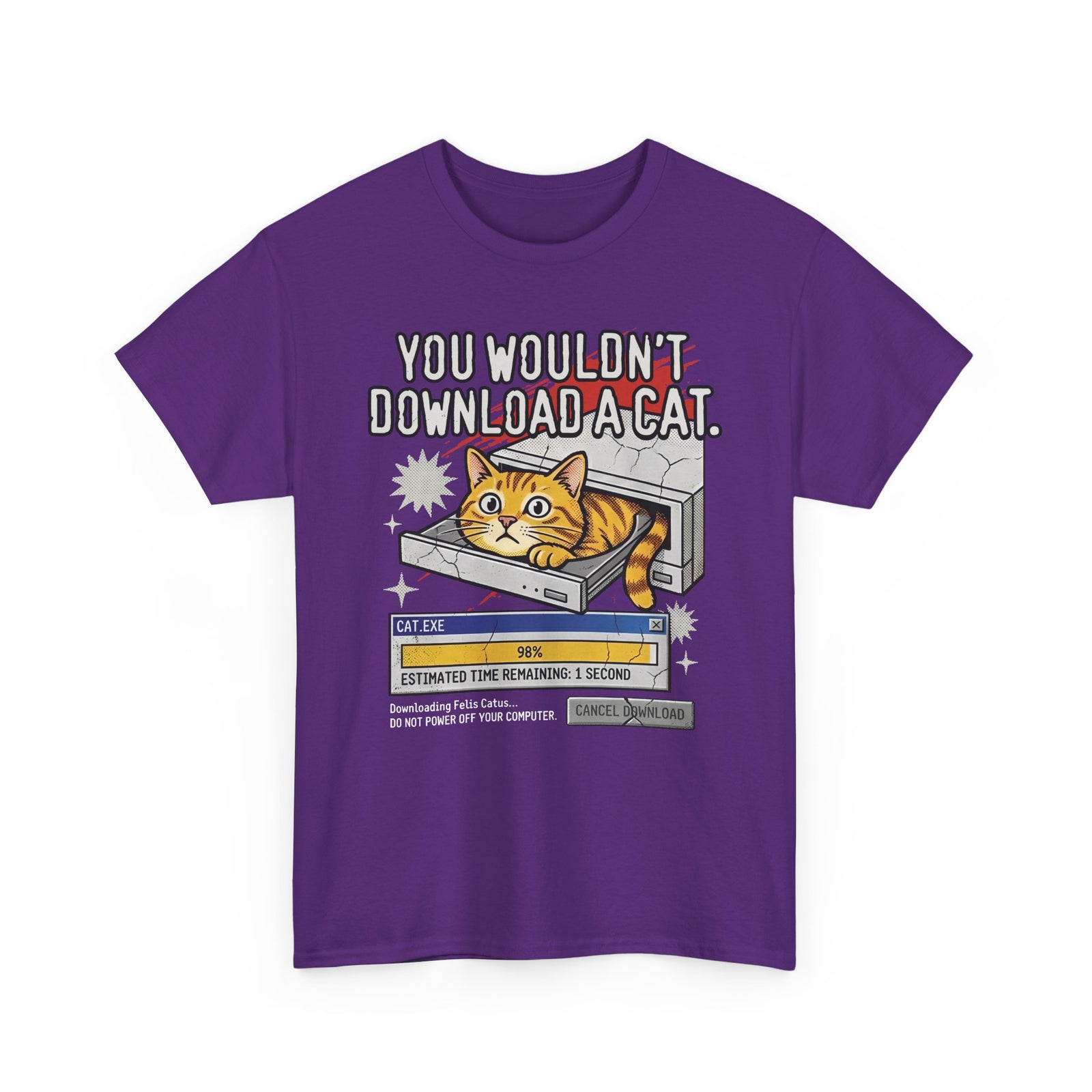 You Wouldn't Download A Cat Funny Cat T-Shirt