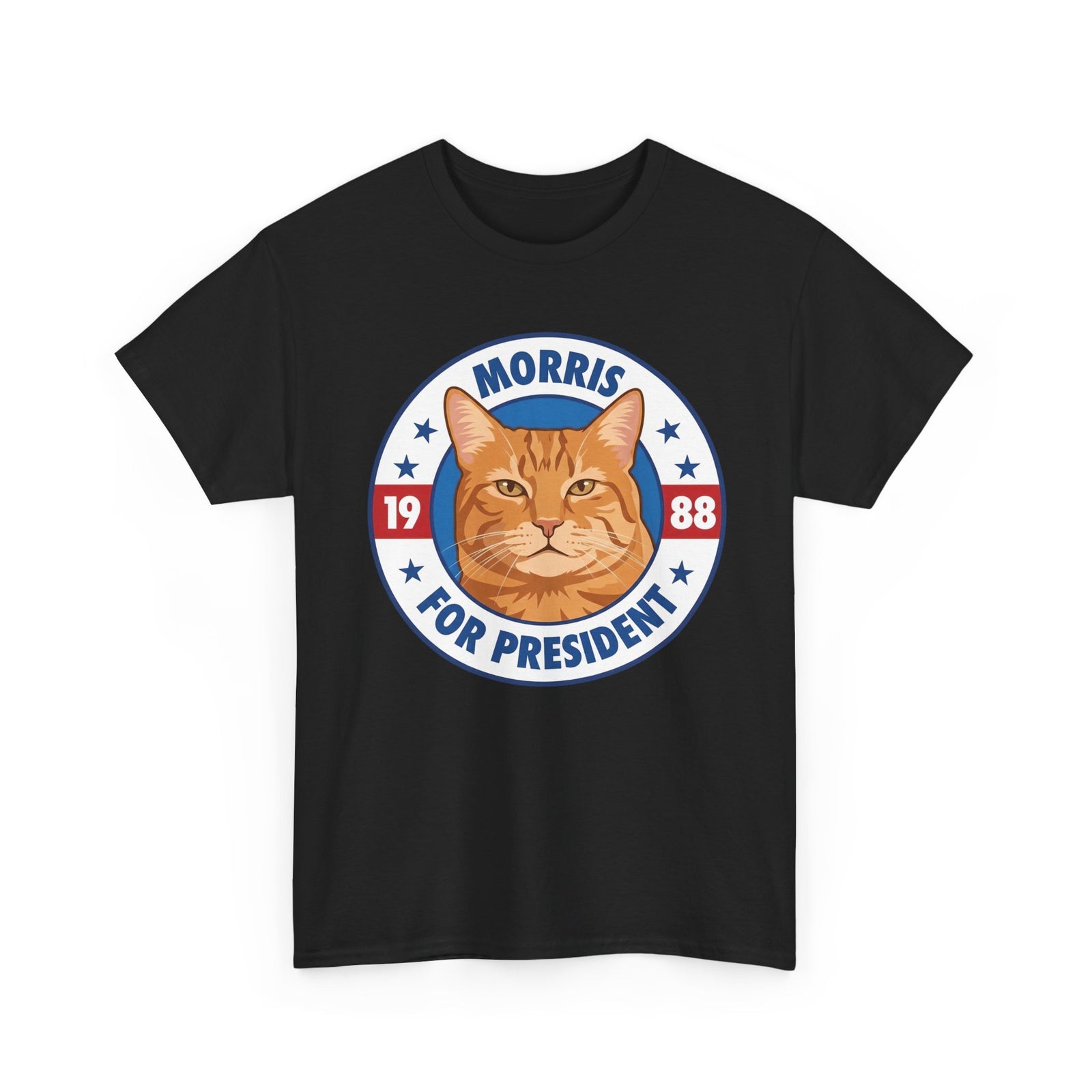 Cat For President 1988 T-Shirt Vintage Political Cat Tee