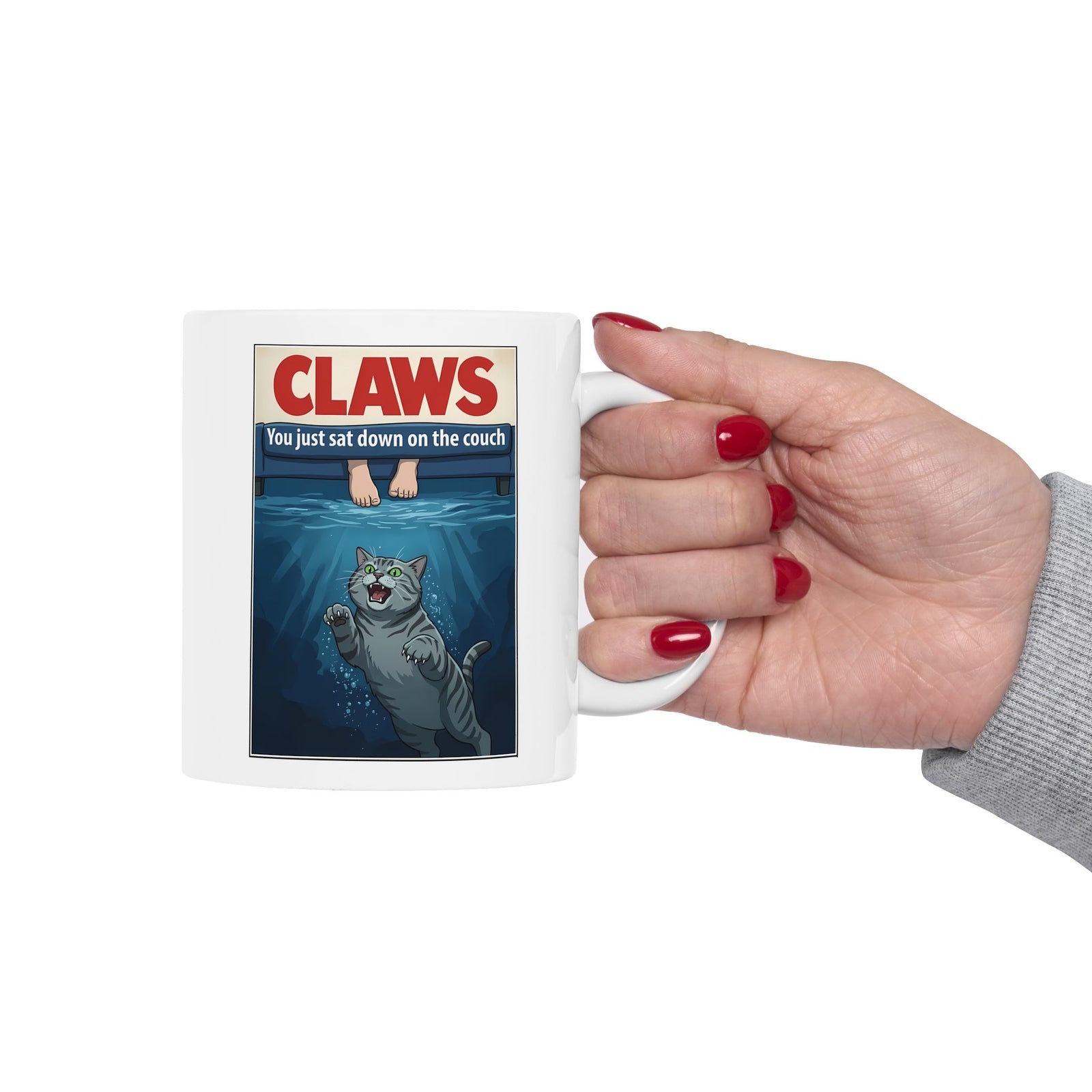 Cat's Claws Ceramic Mug