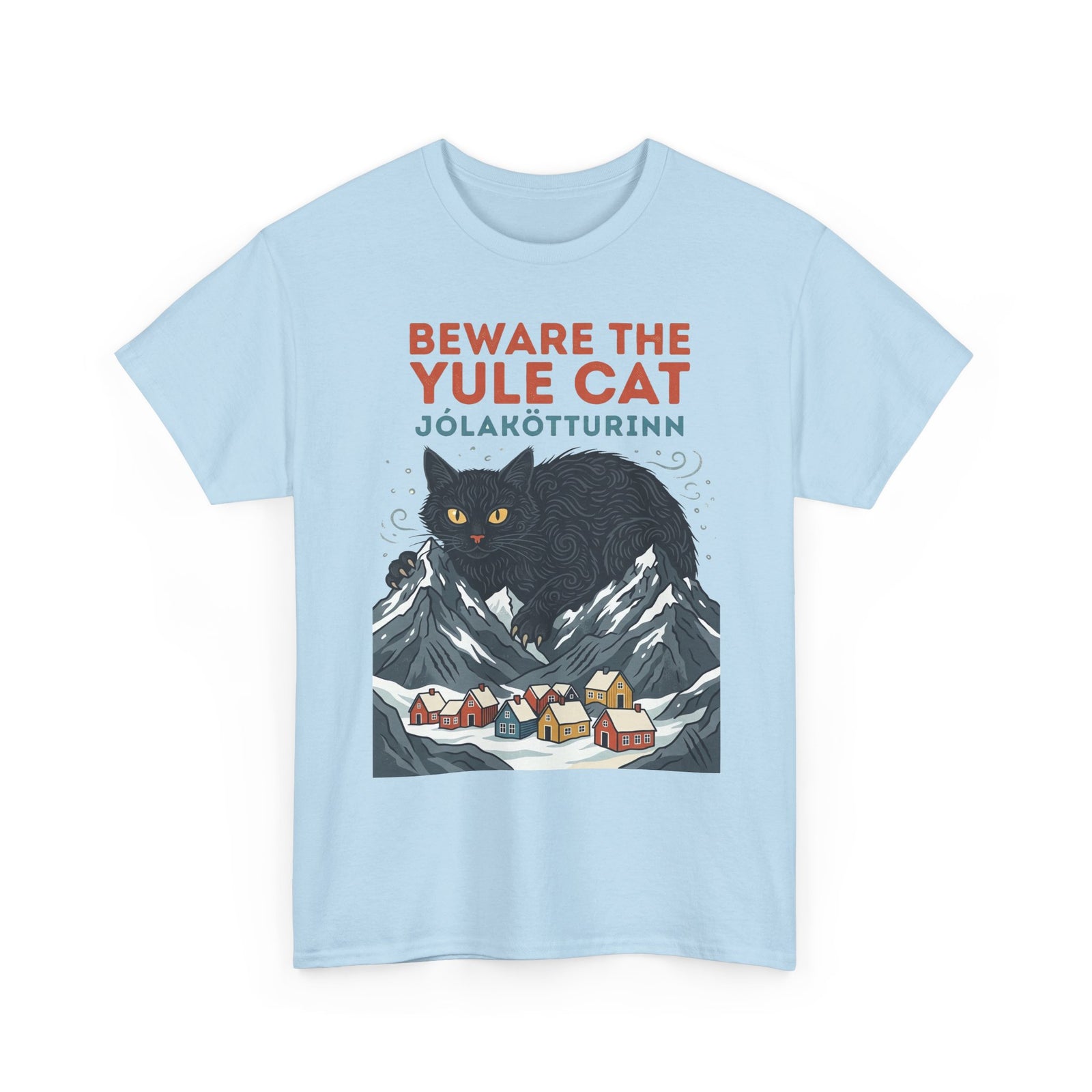 Beware the Yule Cat T-Shirt Holiday Tee
