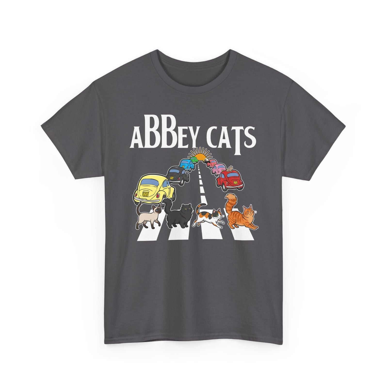 Cats Parody Tee Abbey Cats