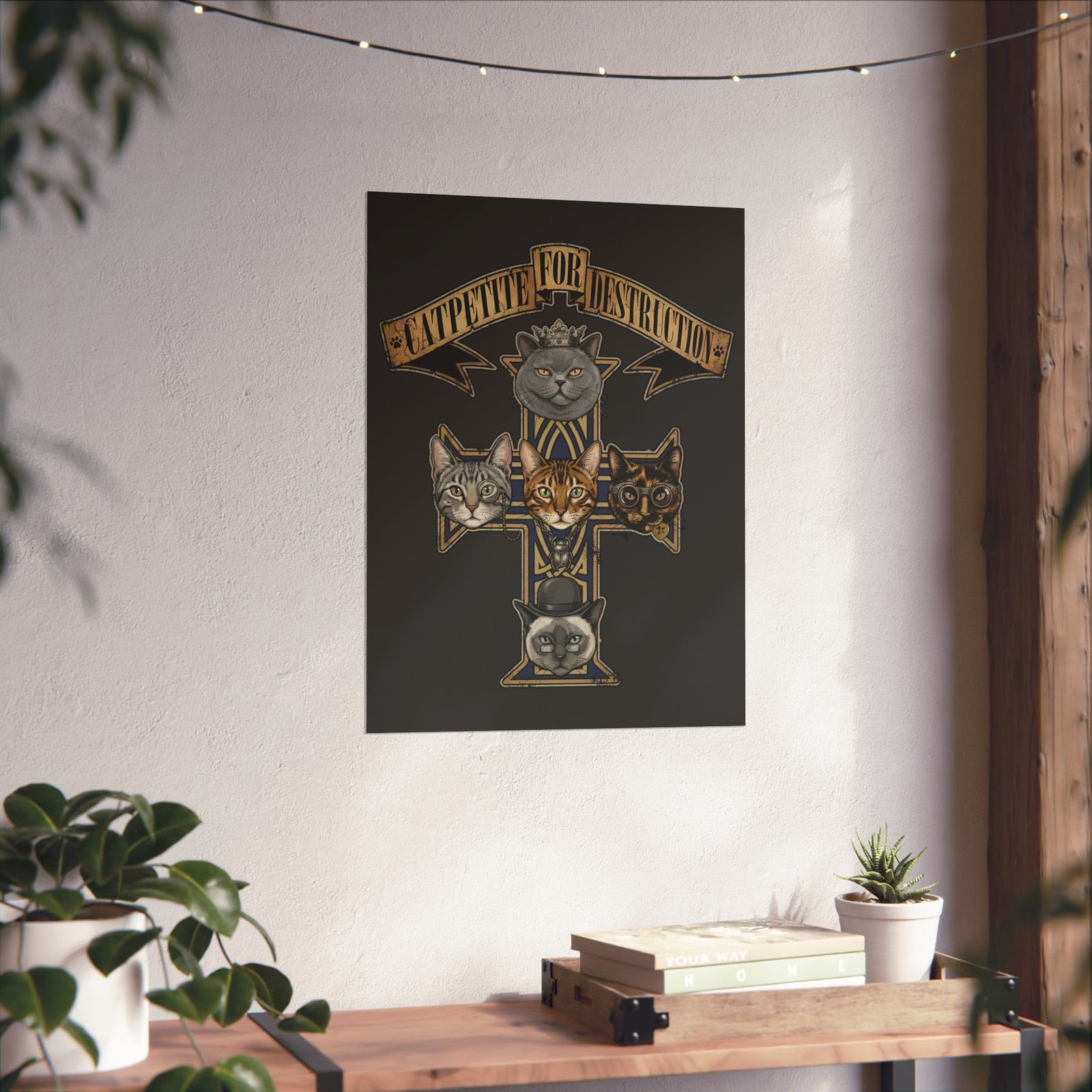 Catpetite For Destruction Poster