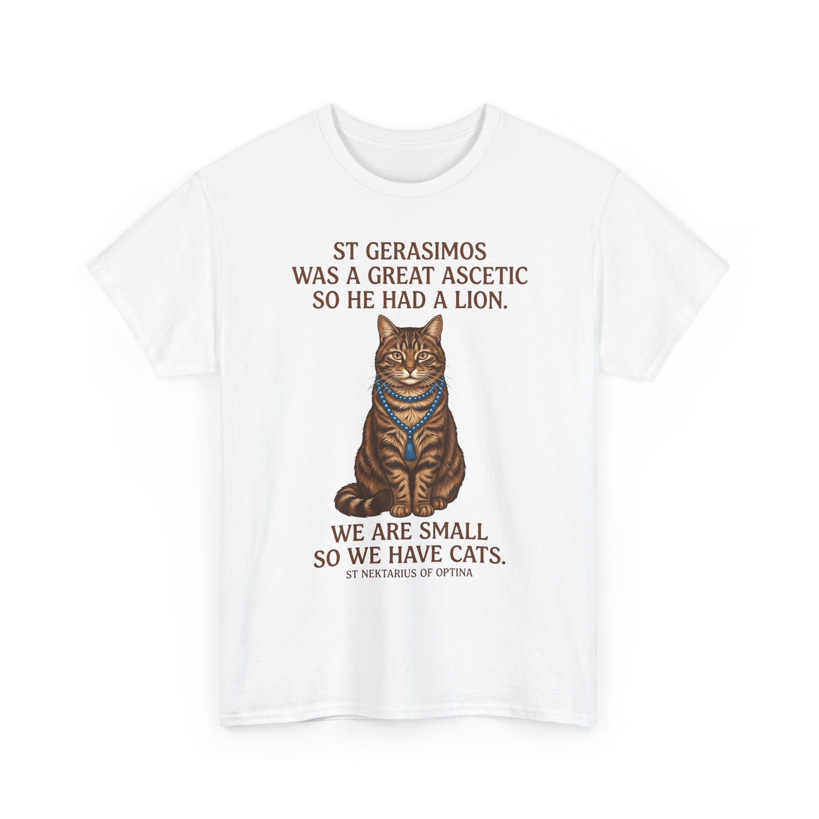 We Are Small So We Have Cats Graphic Tee