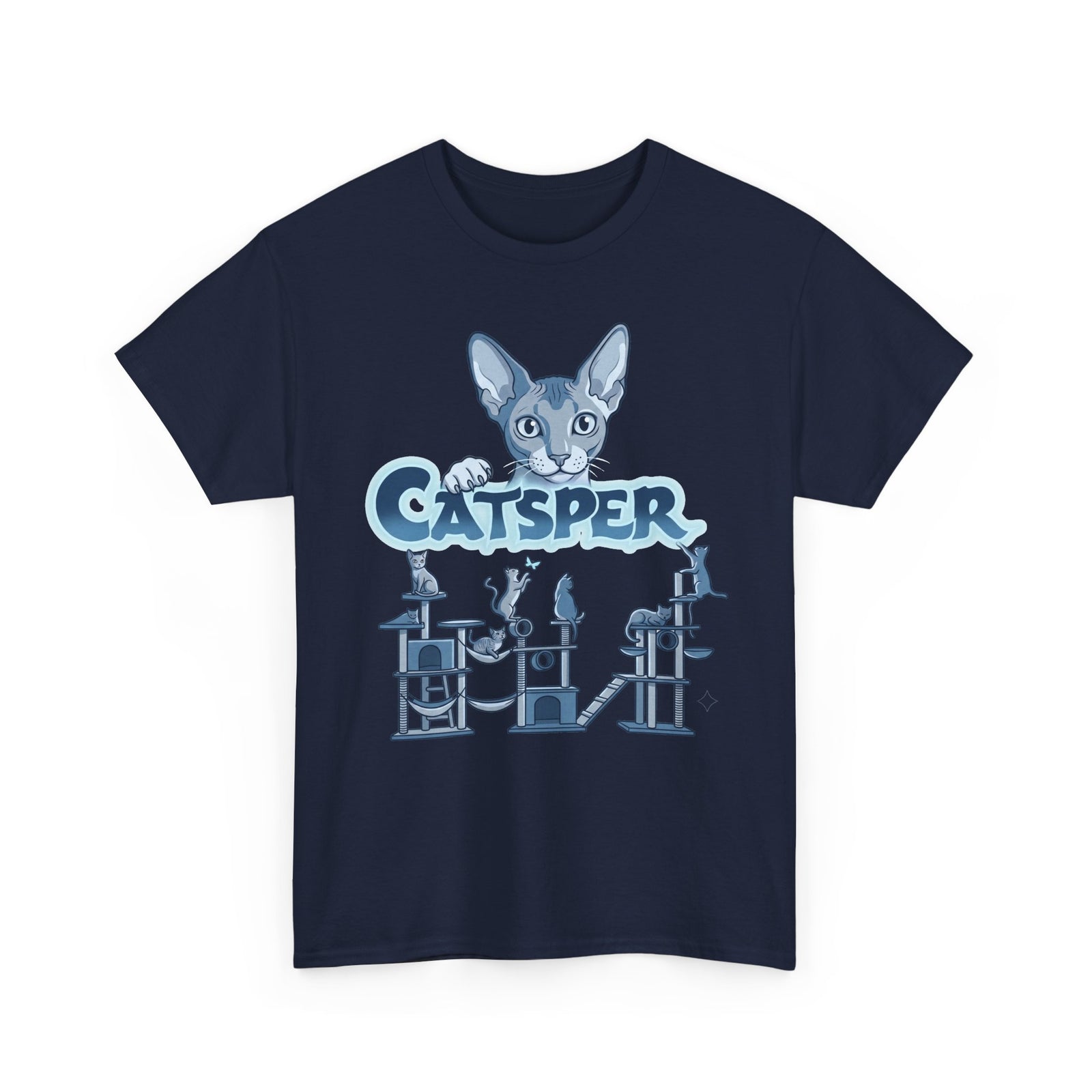 Cat Lab T‑Shirt — "CatspER" Retro Science Cat Tee