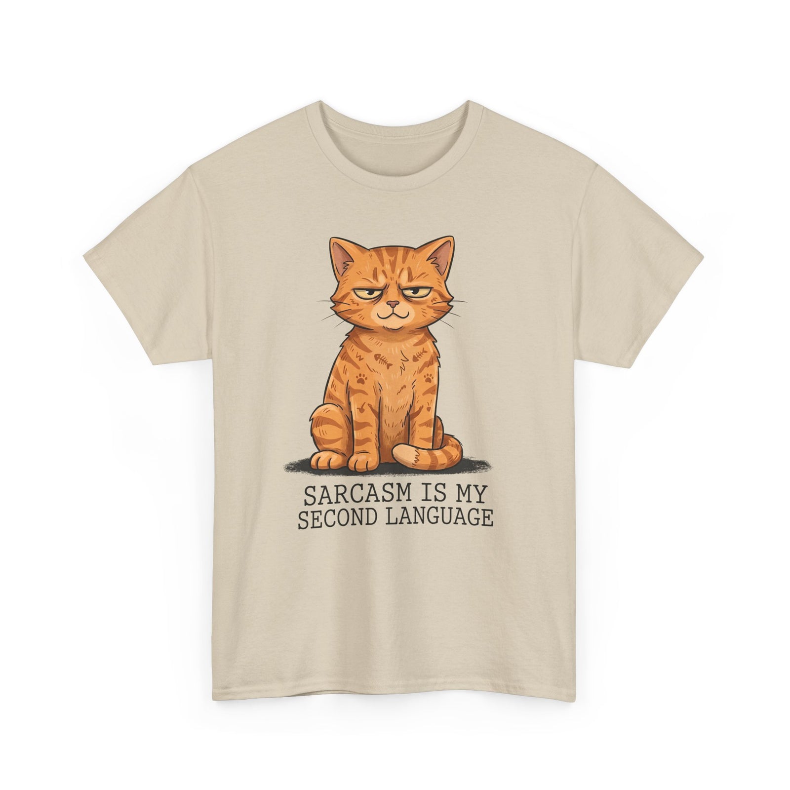 Sarcasm Is My 2nd Language Catitude T-Shirt