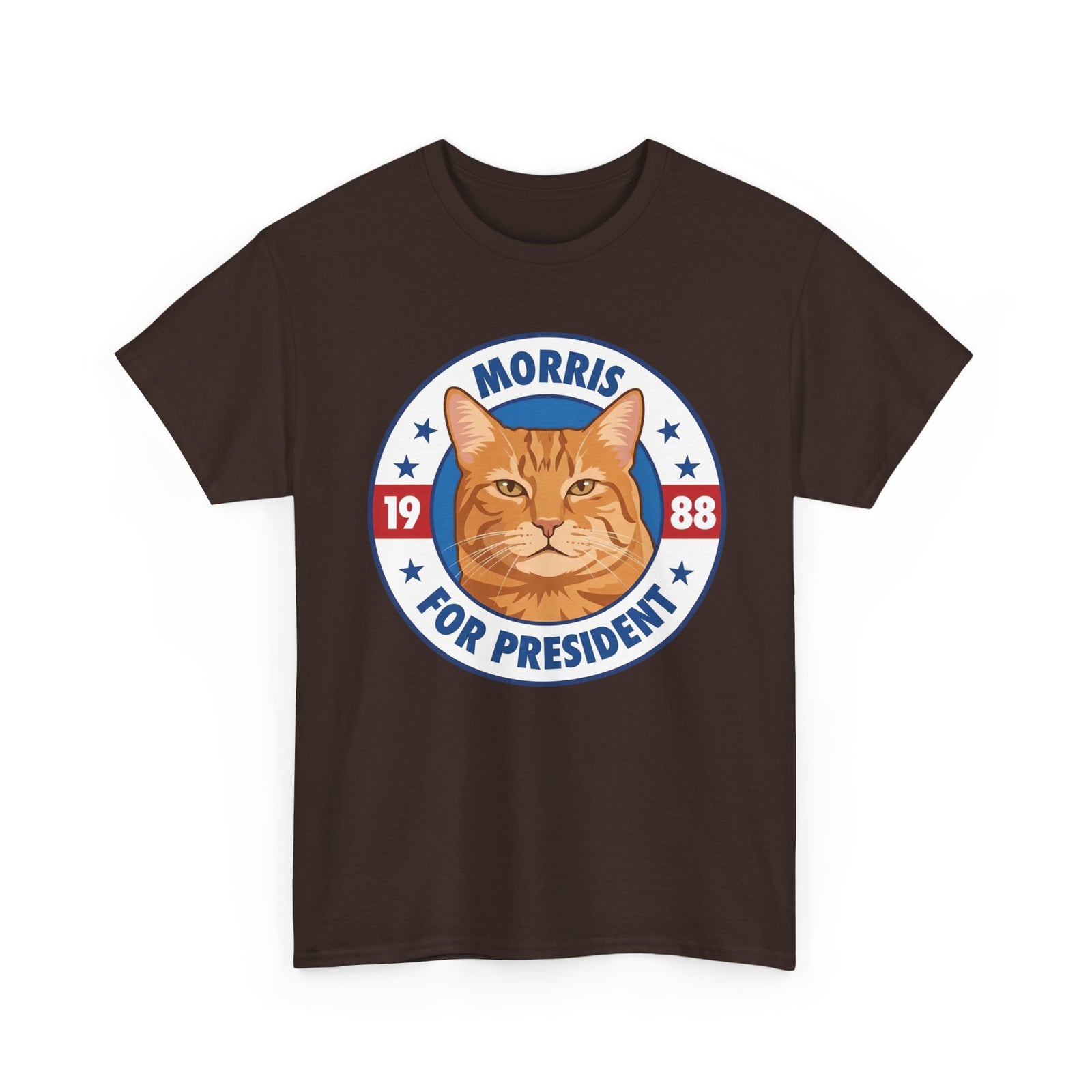 Cat For President 1988 T-Shirt Vintage Political Cat Tee