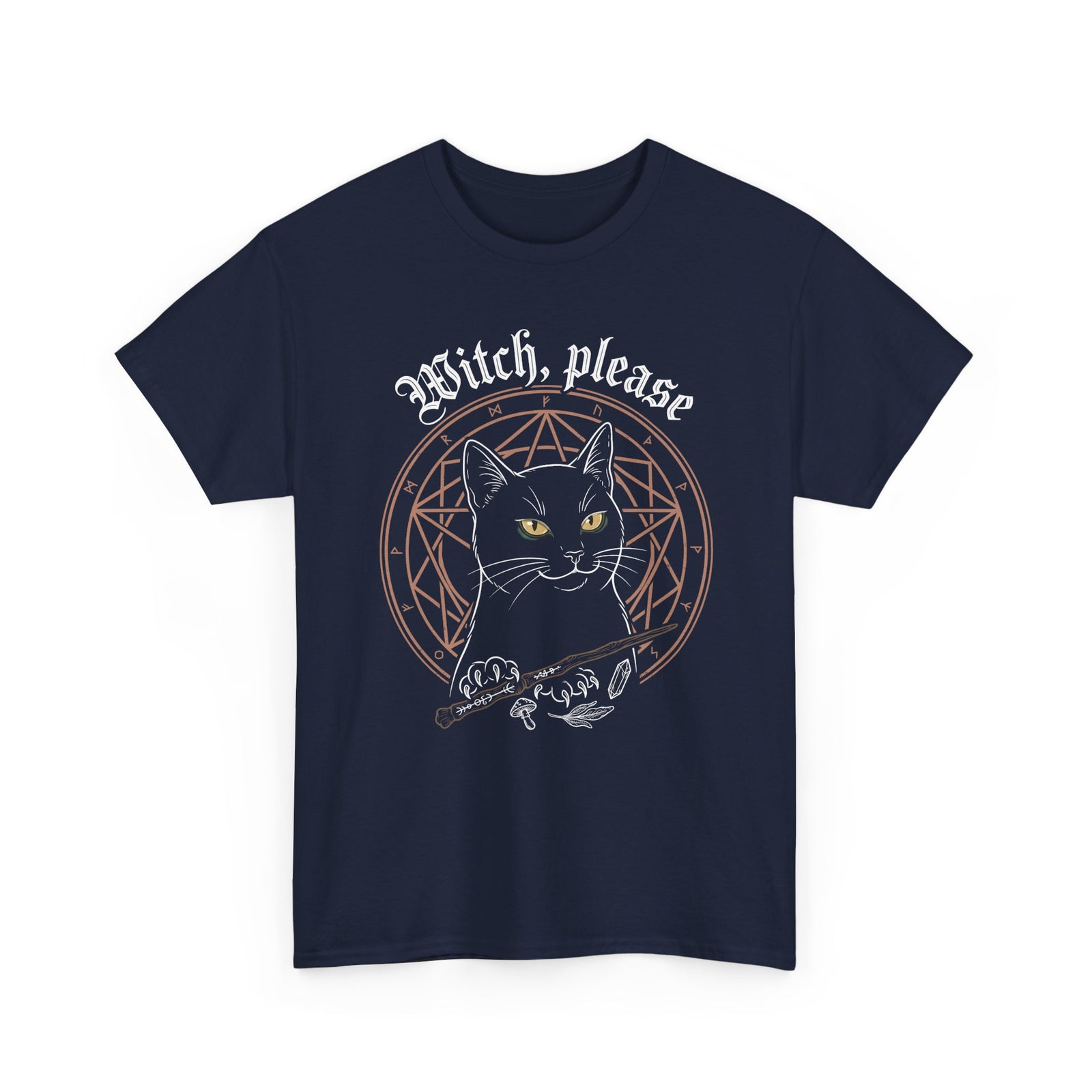 Witch, Please Black Cat Club T-Shirt