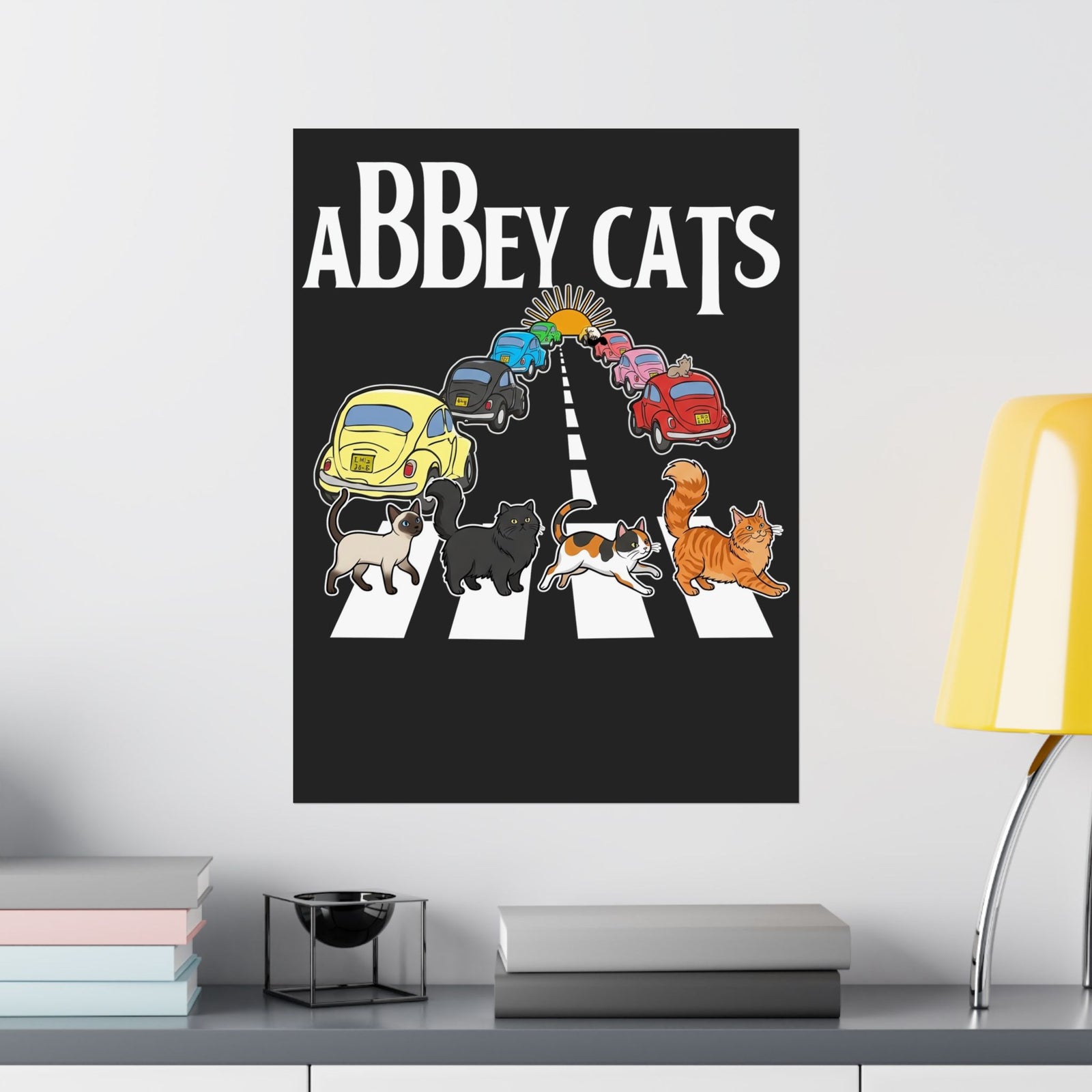Cats Parody Poster Abbey Cats