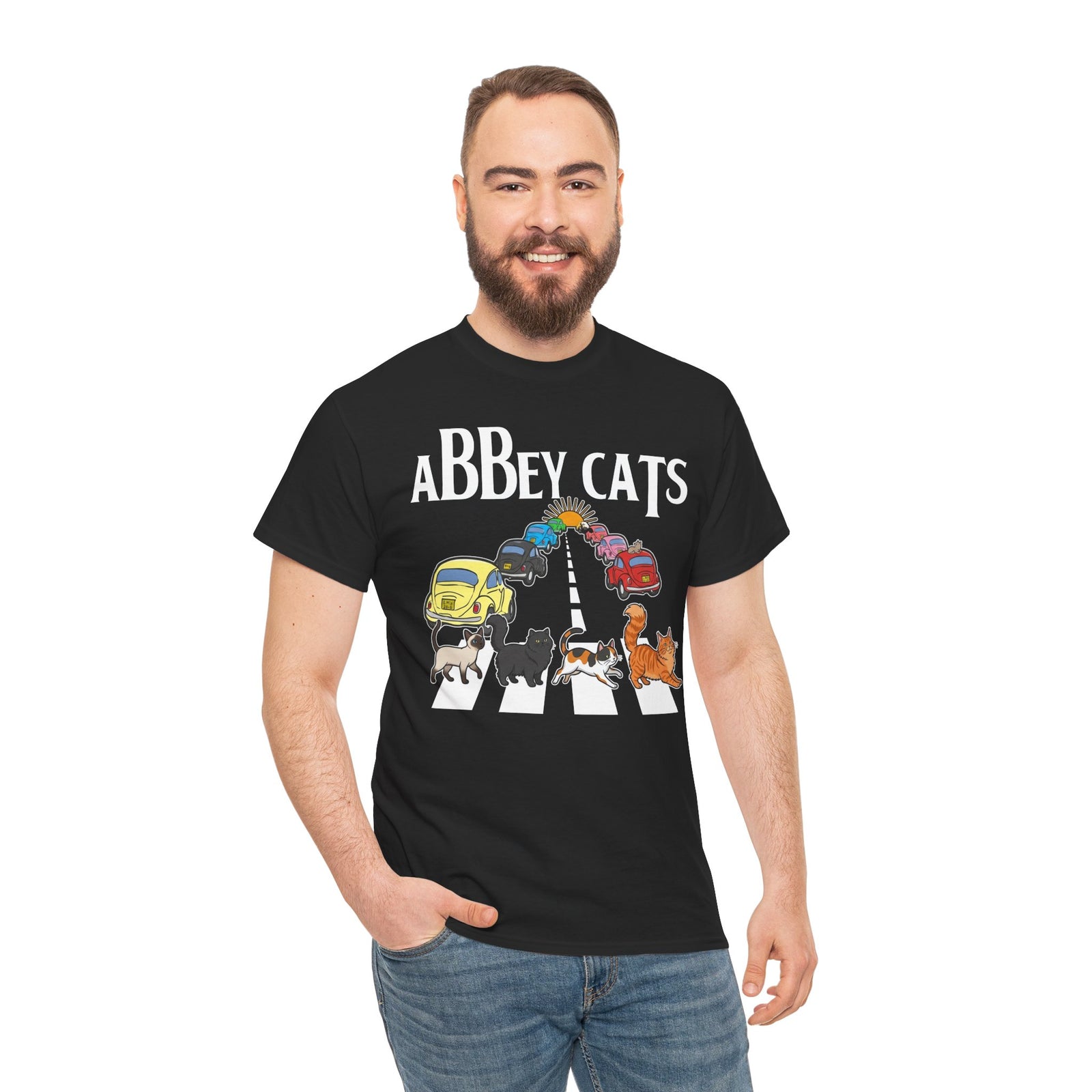 Cats Parody Tee Abbey Cats