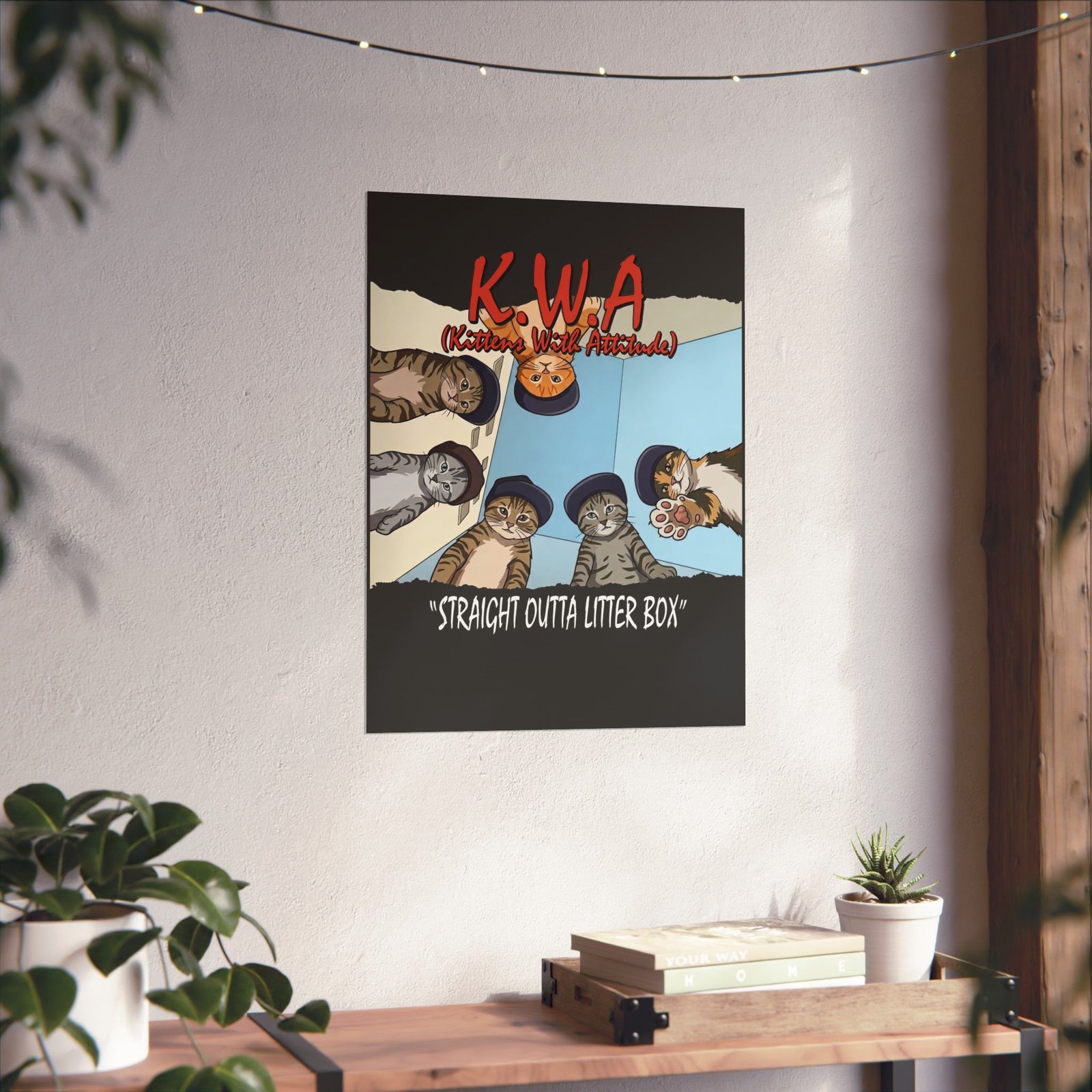 Kittens With Attitude Poster