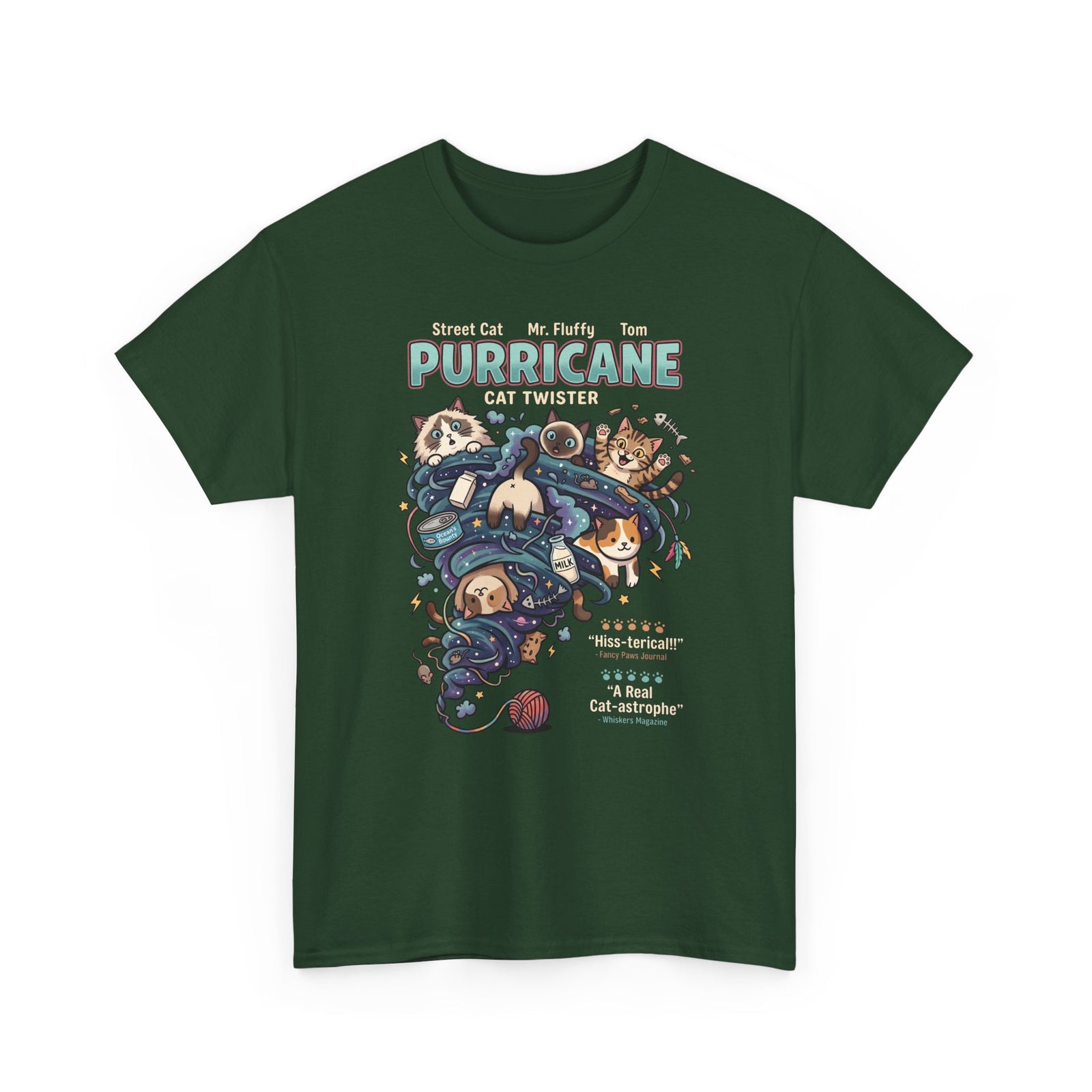 Purricane Funny Cat T-Shirt