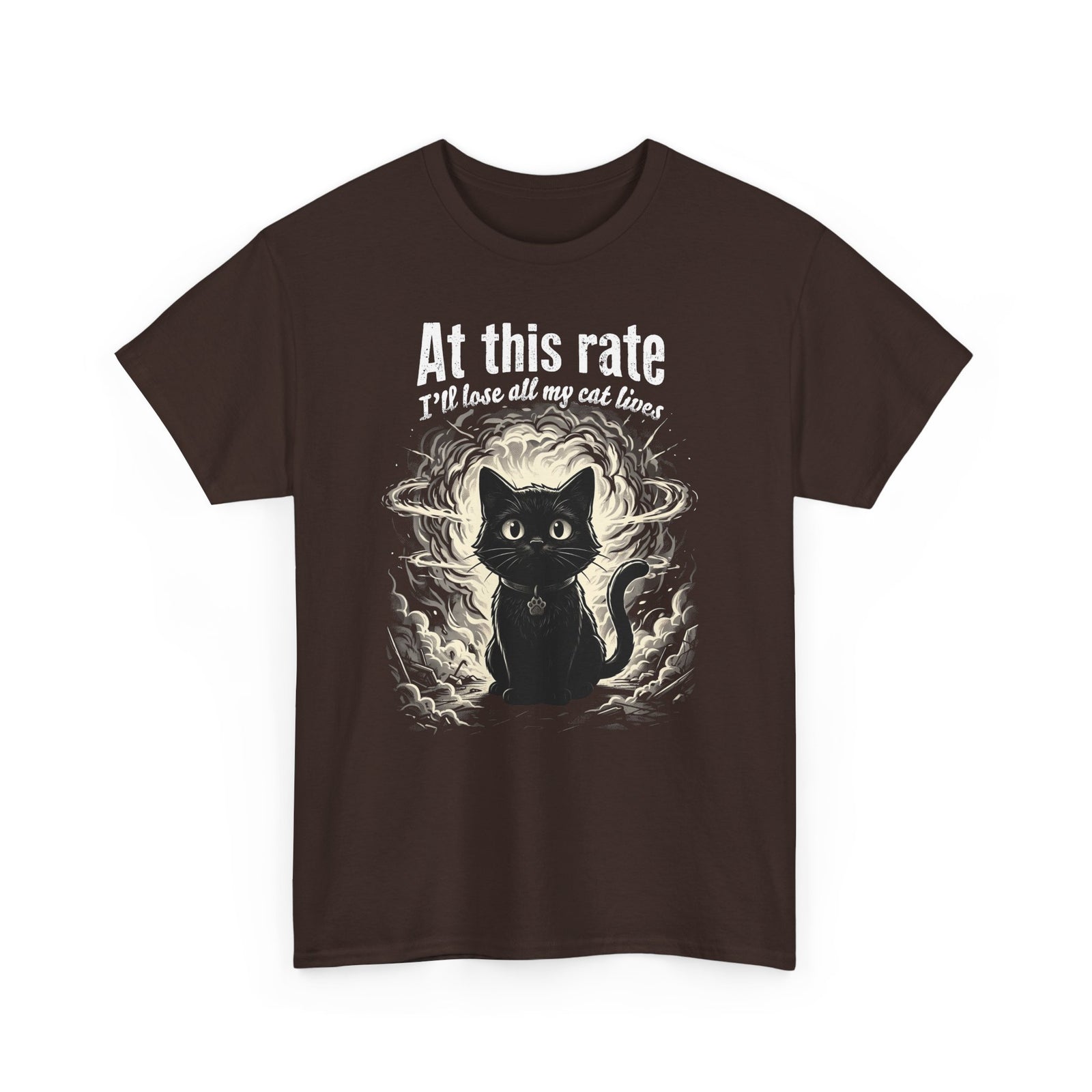Apocalypse Cat T-Shirt Post-Apocalyptic Cat Graphic Tee