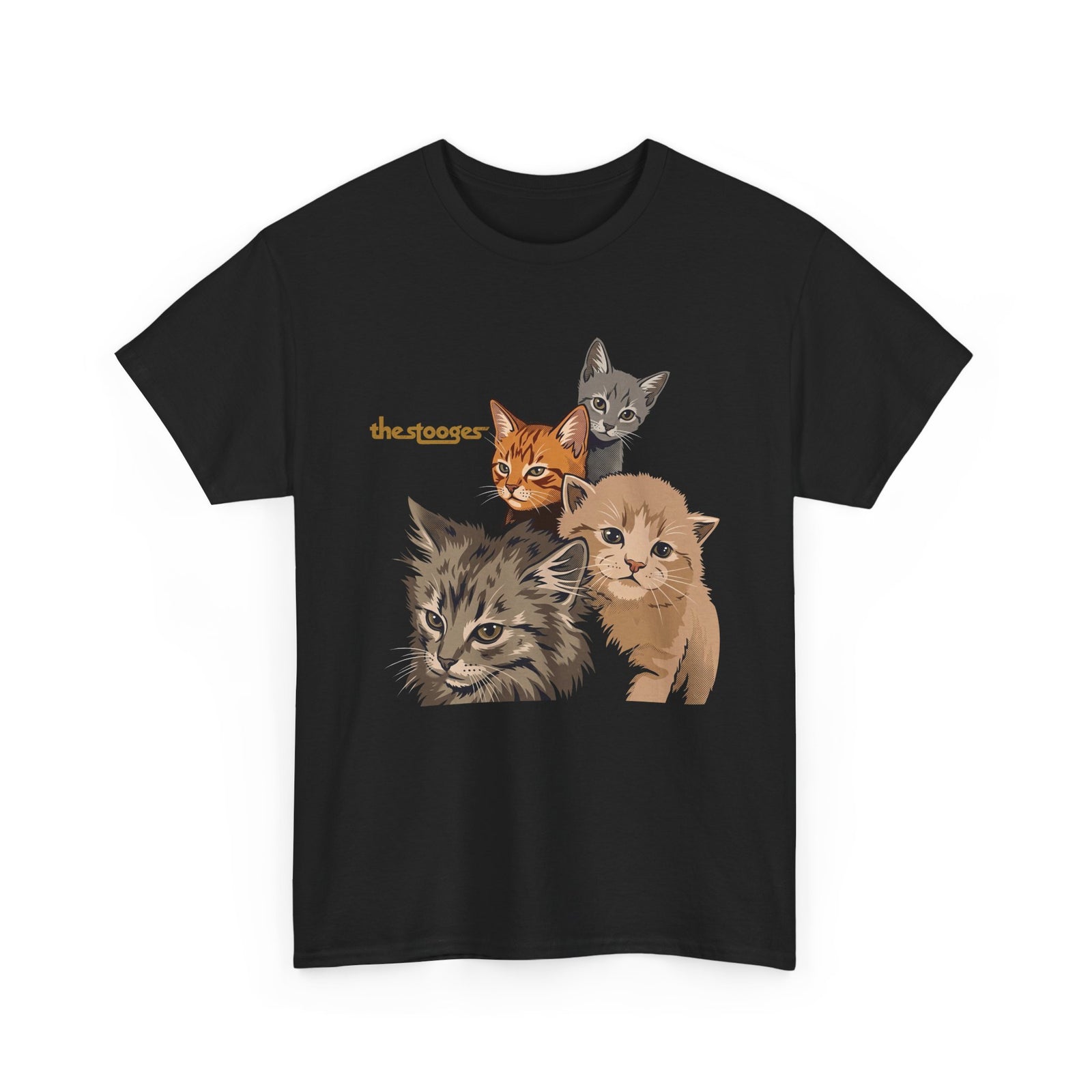 The Stooges Cat T-Shirt