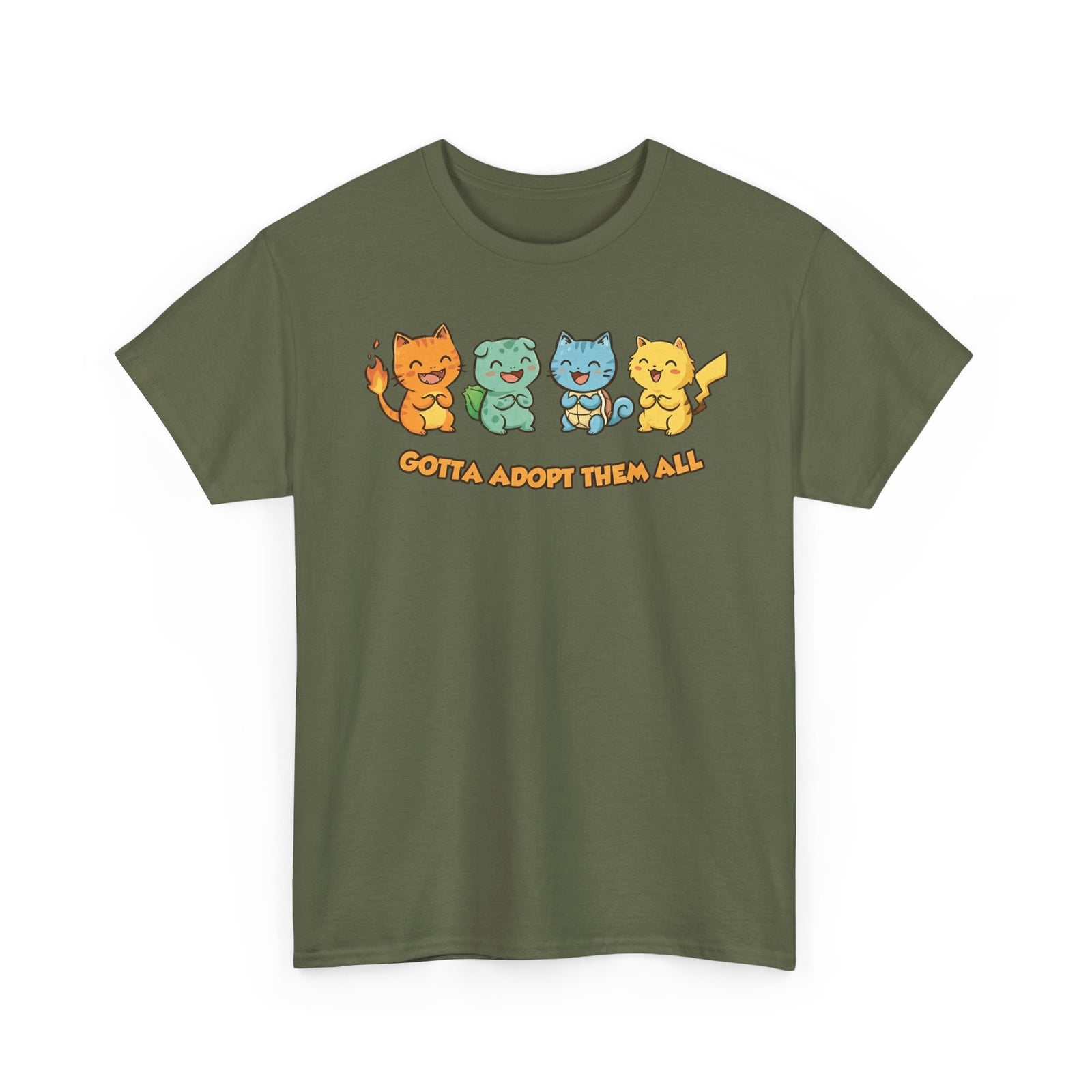 Gotta Adopt Them All Cat T-Shirt