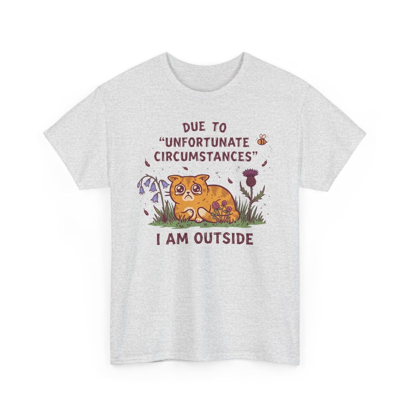 I'm Outside Funny Cat T-Shirt