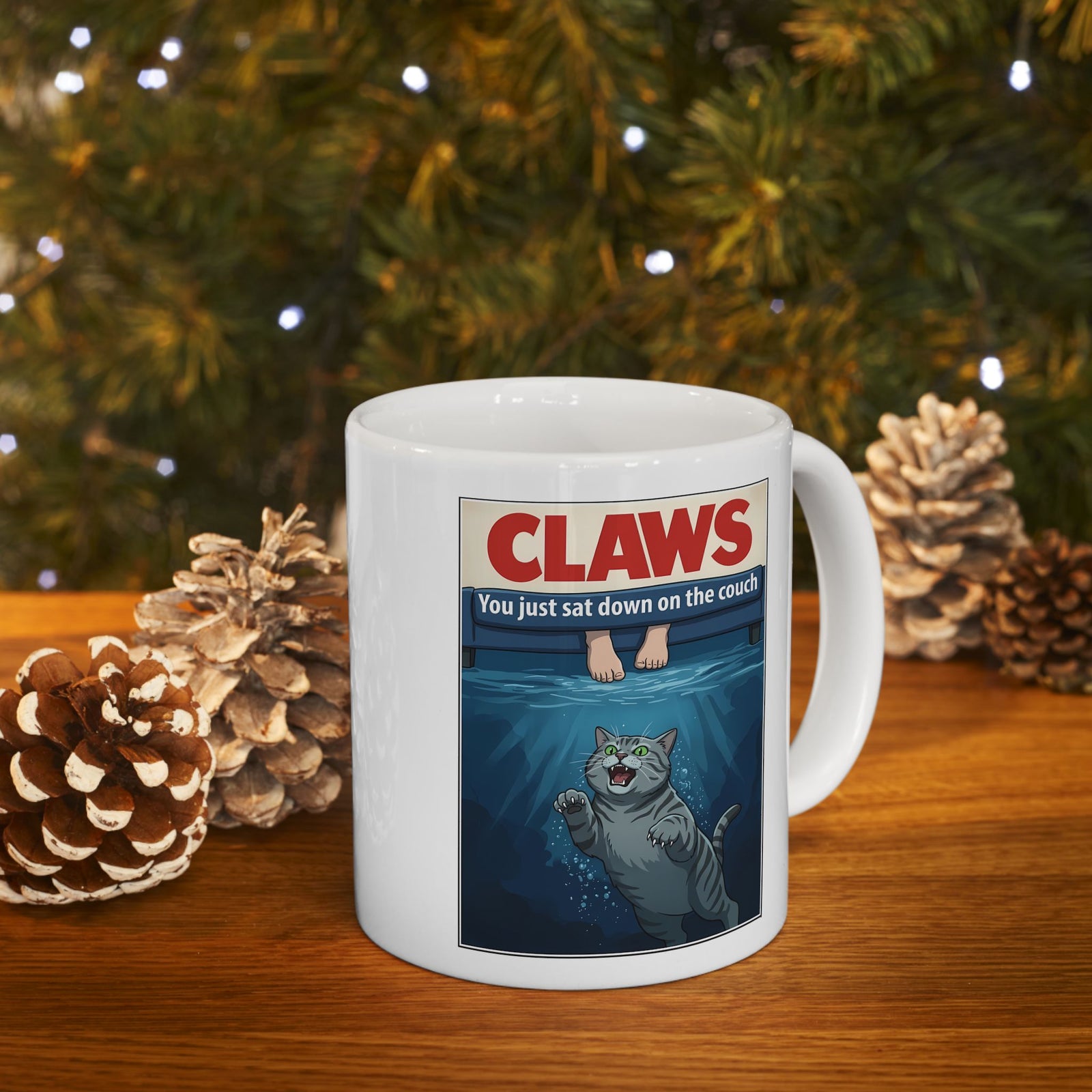 Cat's Claws Ceramic Mug